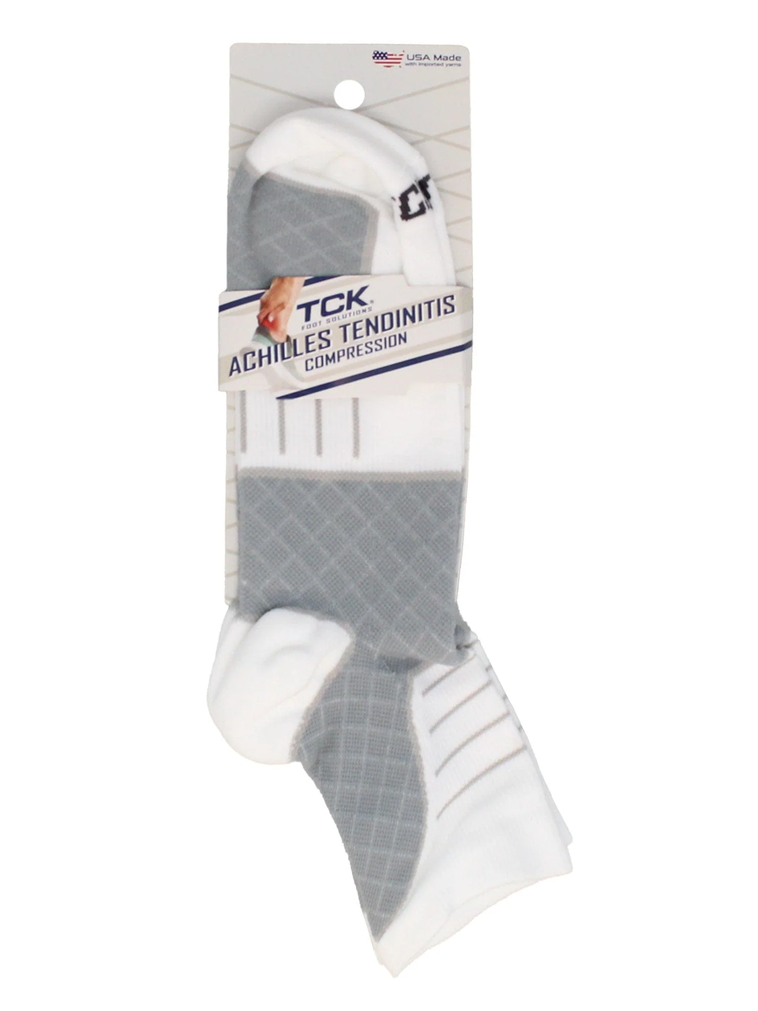 Achilles Tendonitis Compression Socks For Women and Men, Low Crew 20-30mmHg Compression - Image 3