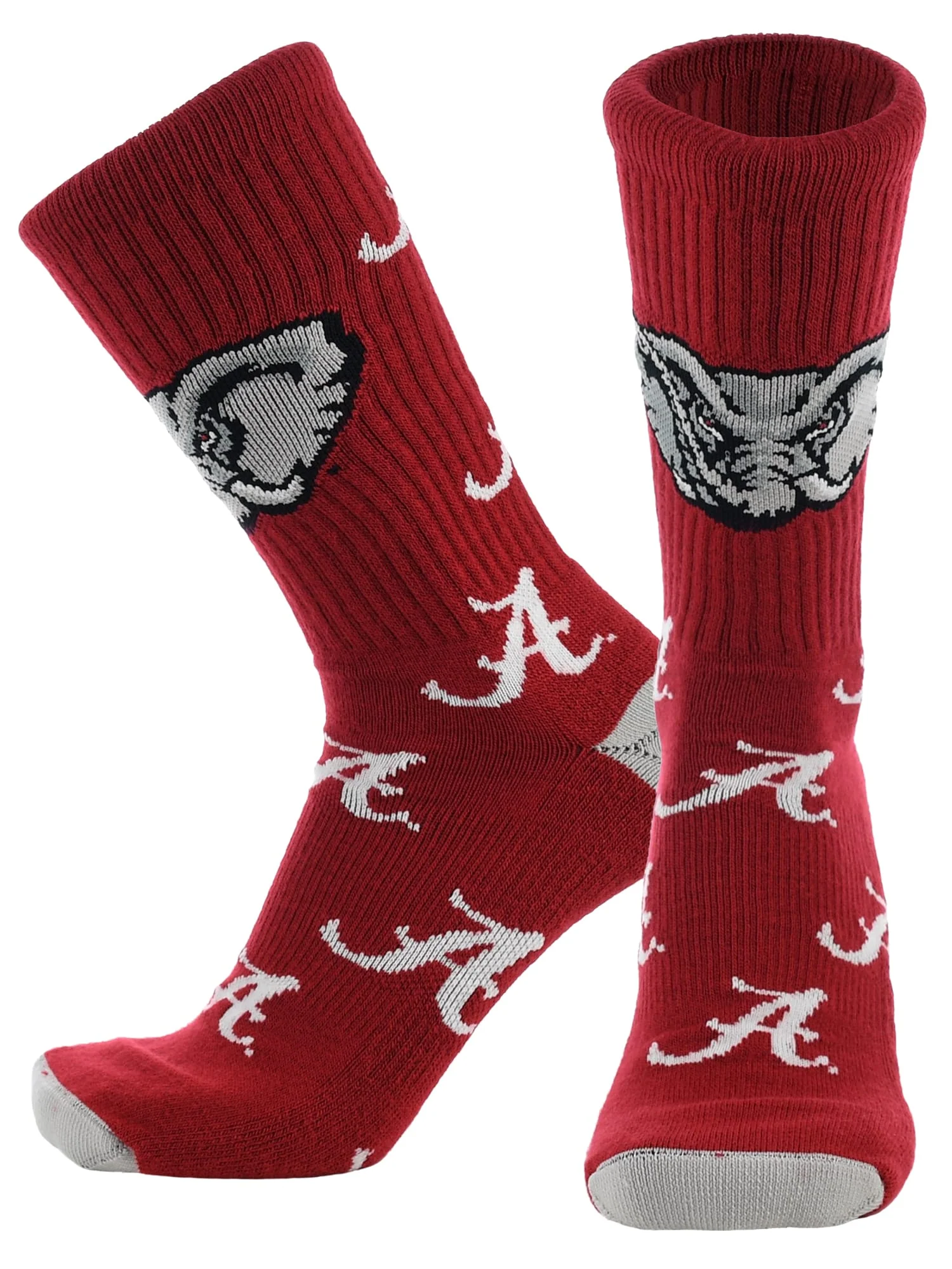 Alabama Crimson Tide Mayhem Crew Socks
