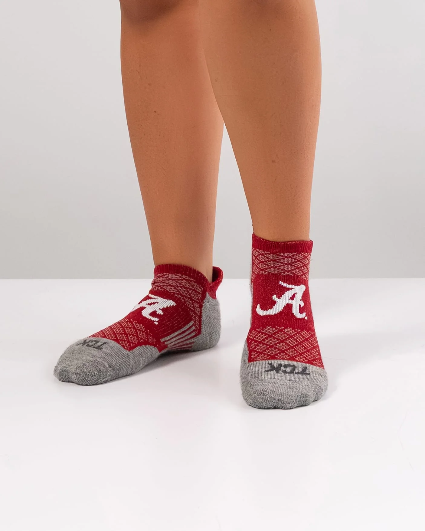 Alabama Crimson Tide No Show Tour Socks - Image 4