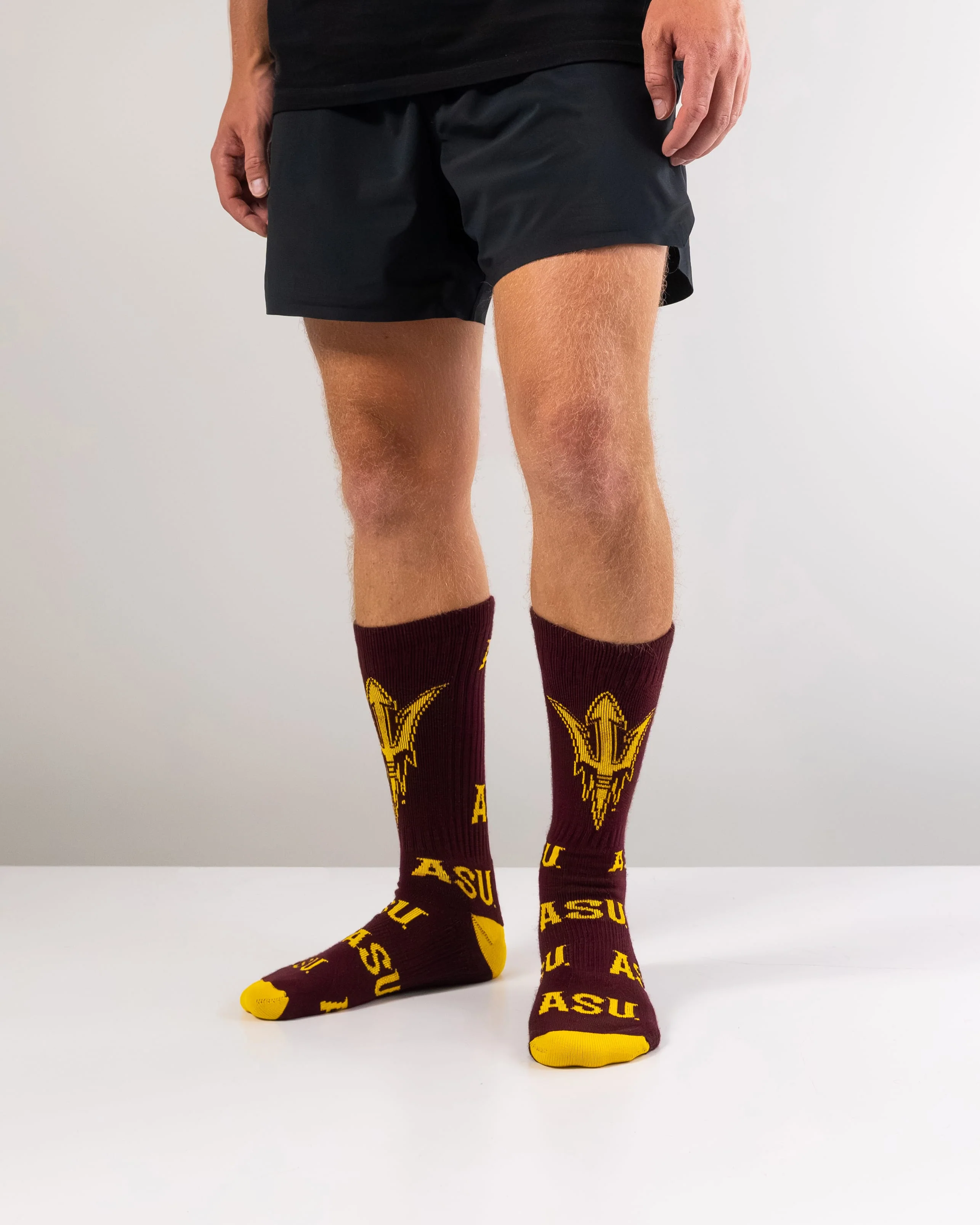 Arizona State Sun Devils Mayhem Crew Socks - Image 4