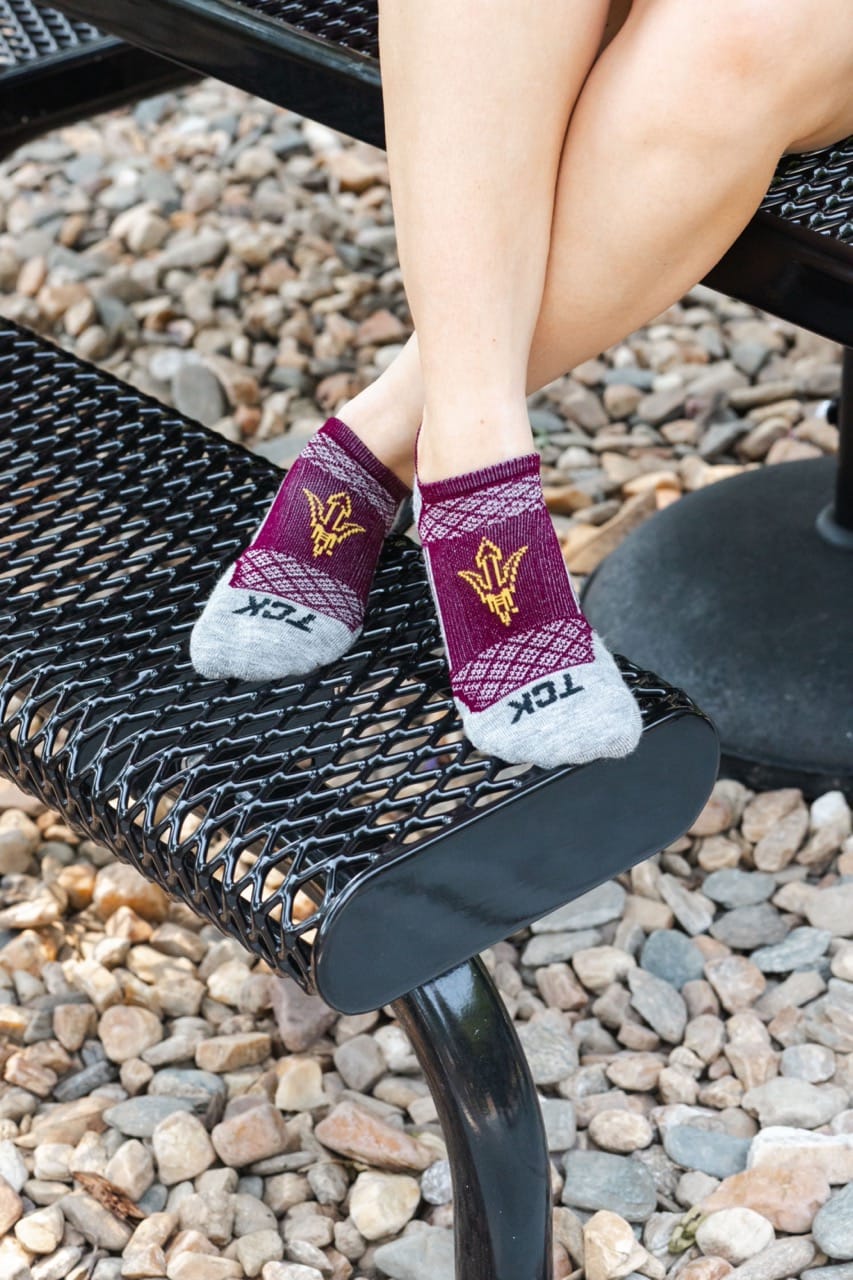 Arizona State Sun Devils No Show Tour Socks - Image 6