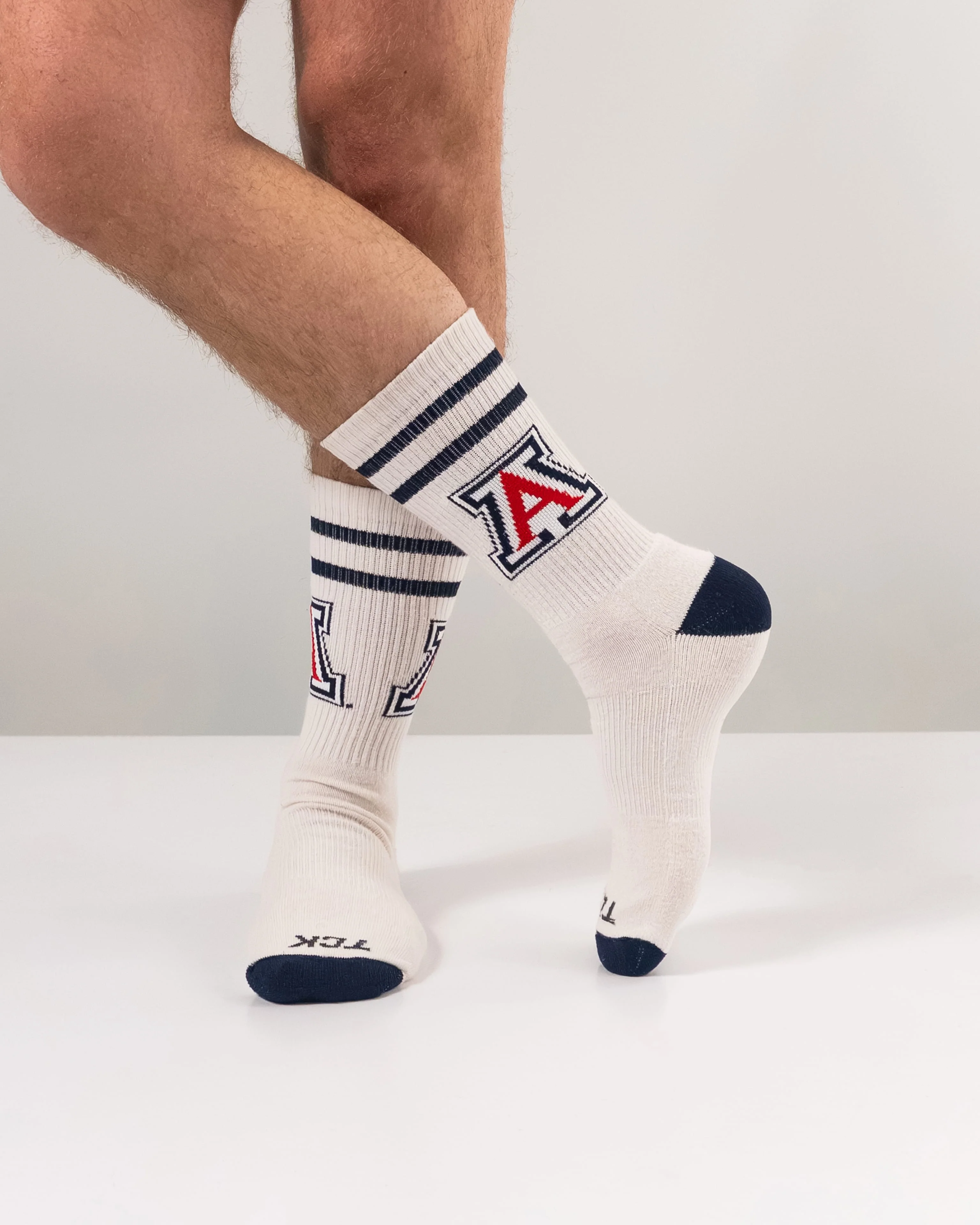 Arizona Wildcats Socks NCAA Socks For Men and Womens Soft Cotton Sock - Image 3