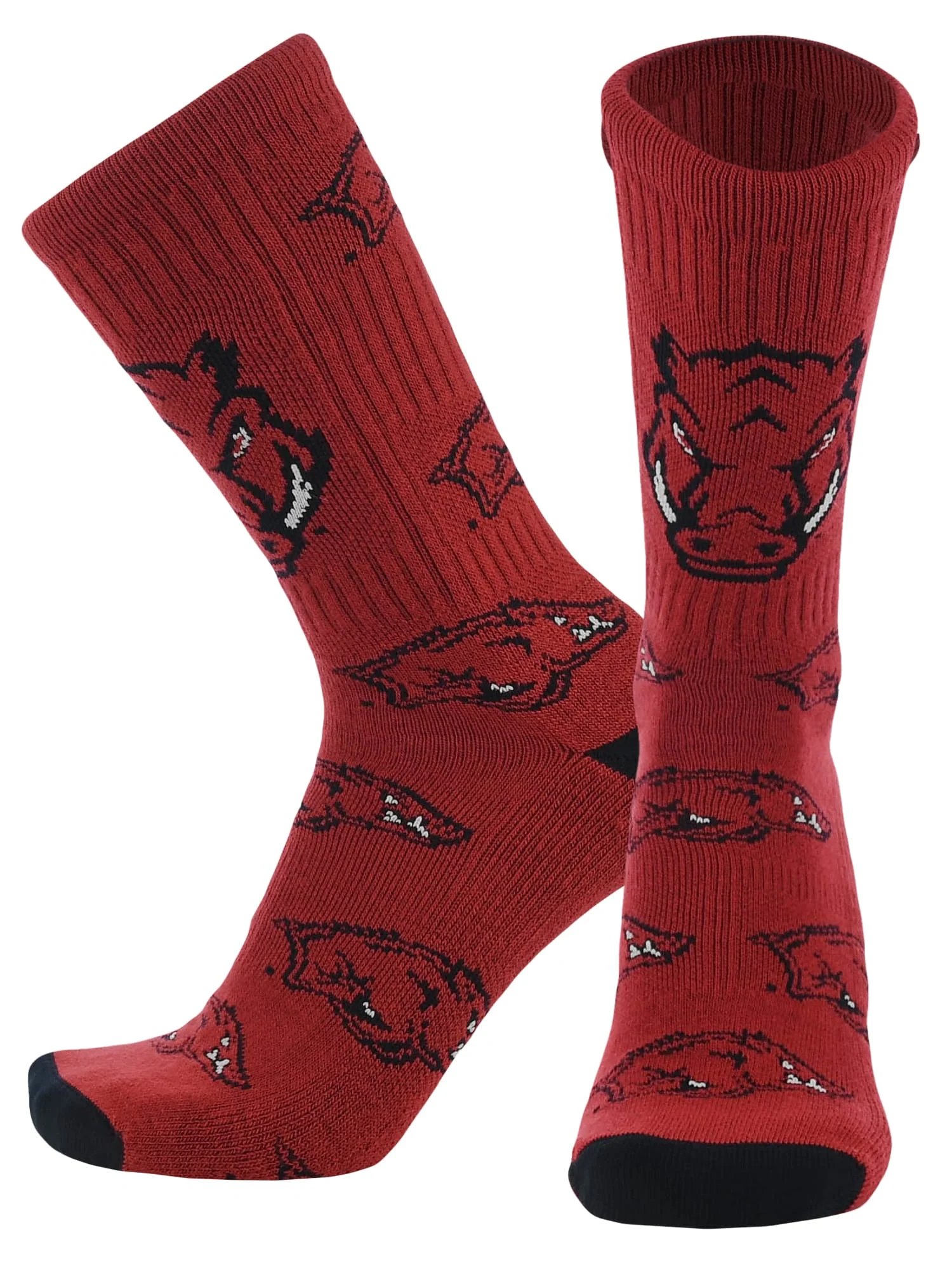 Arkansas Razorbacks Mayhem Crew Socks