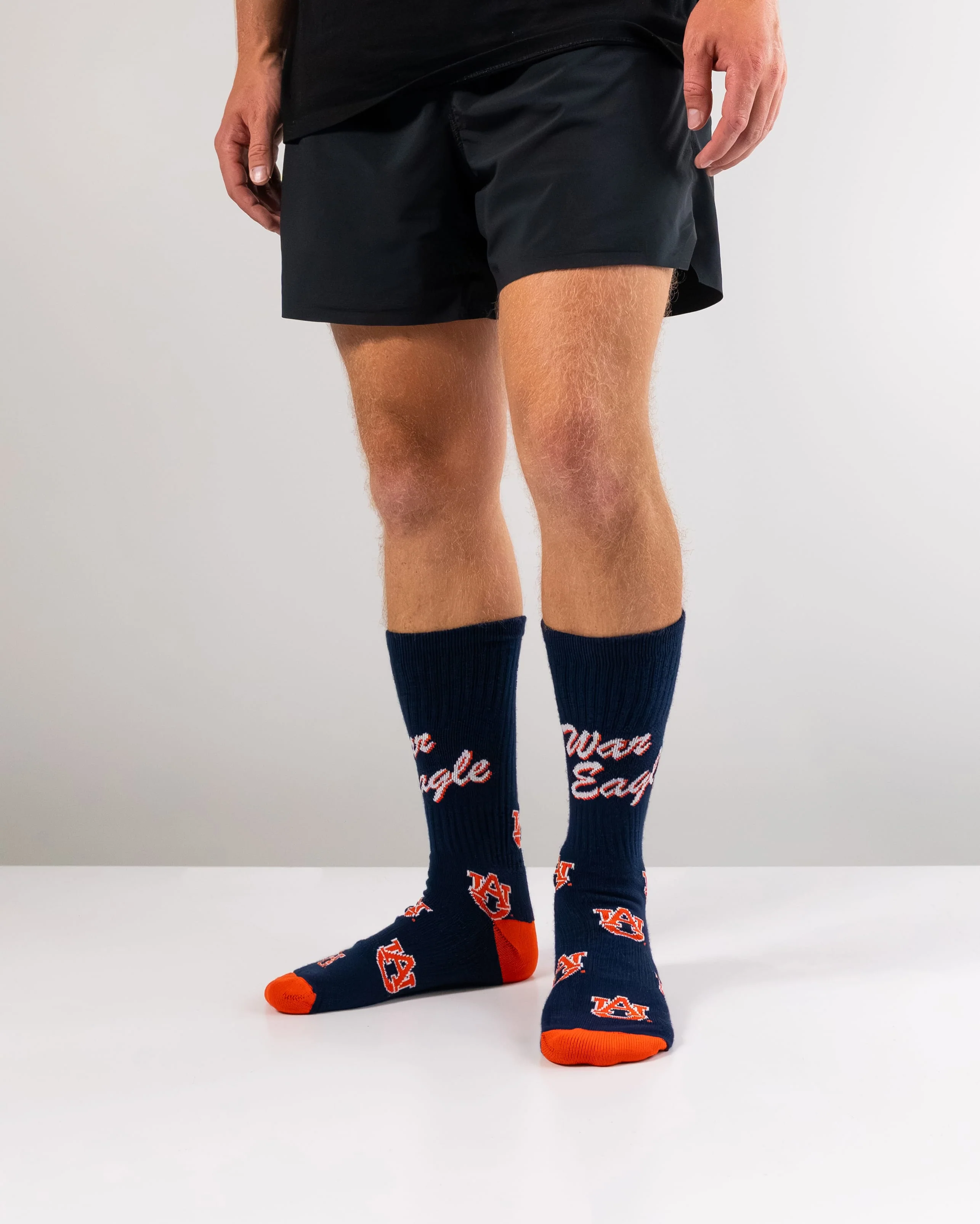Auburn Tigers Mayhem Crew Socks - Image 4