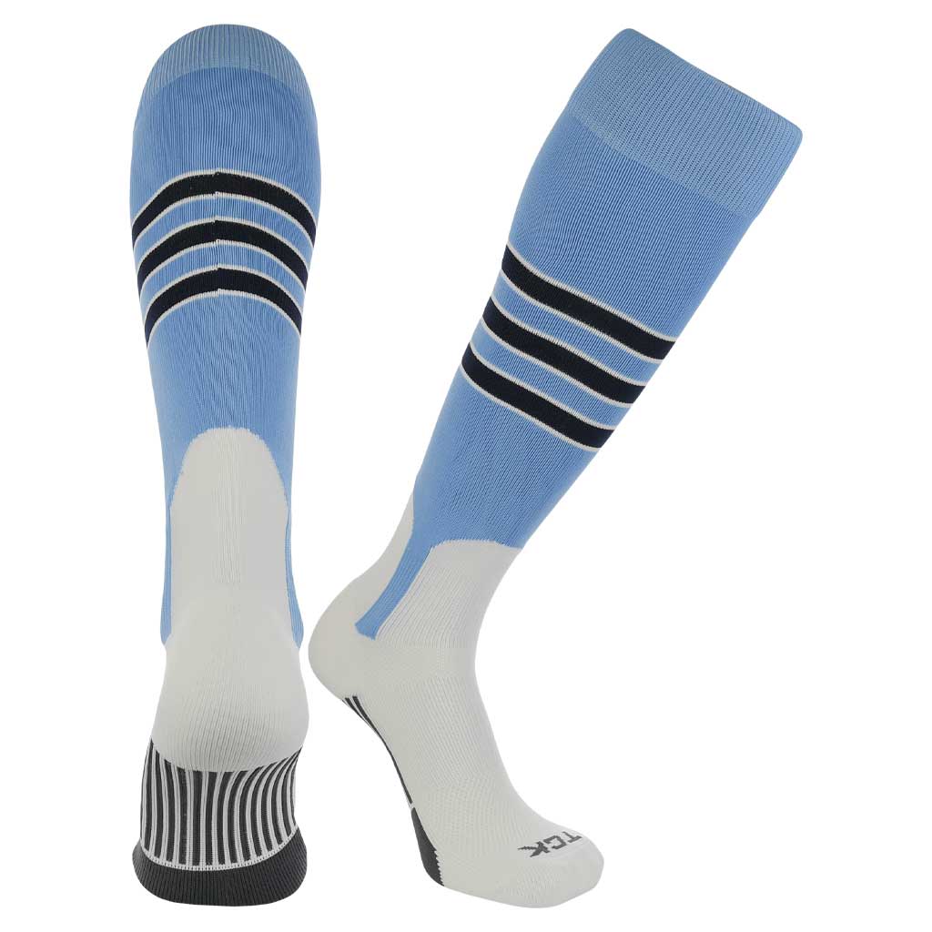 Baseball Stirrup Socks with Stripes Pattern D - Image 8