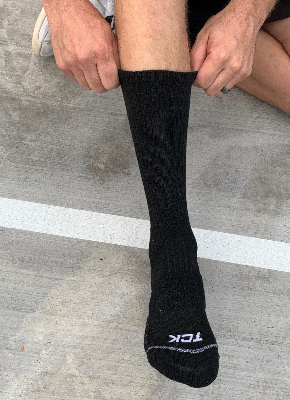 Athletic Sports Socks Crew Length 3-pack - Image 5