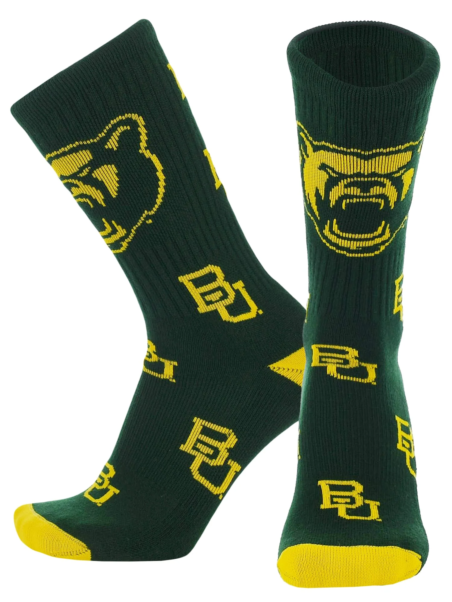 Baylor Bears Mayhem Crew Socks