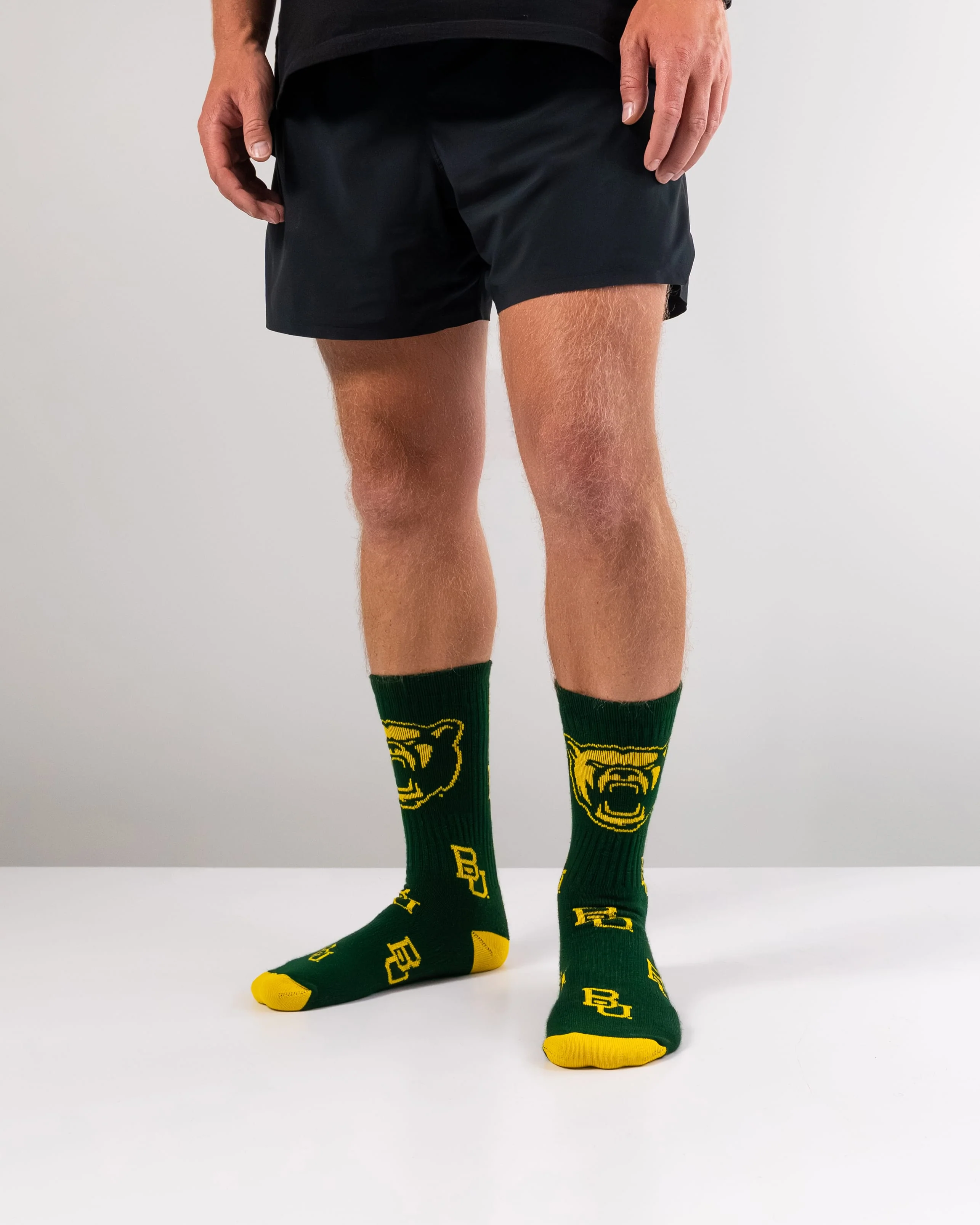 Baylor Bears Mayhem Crew Socks - Image 4
