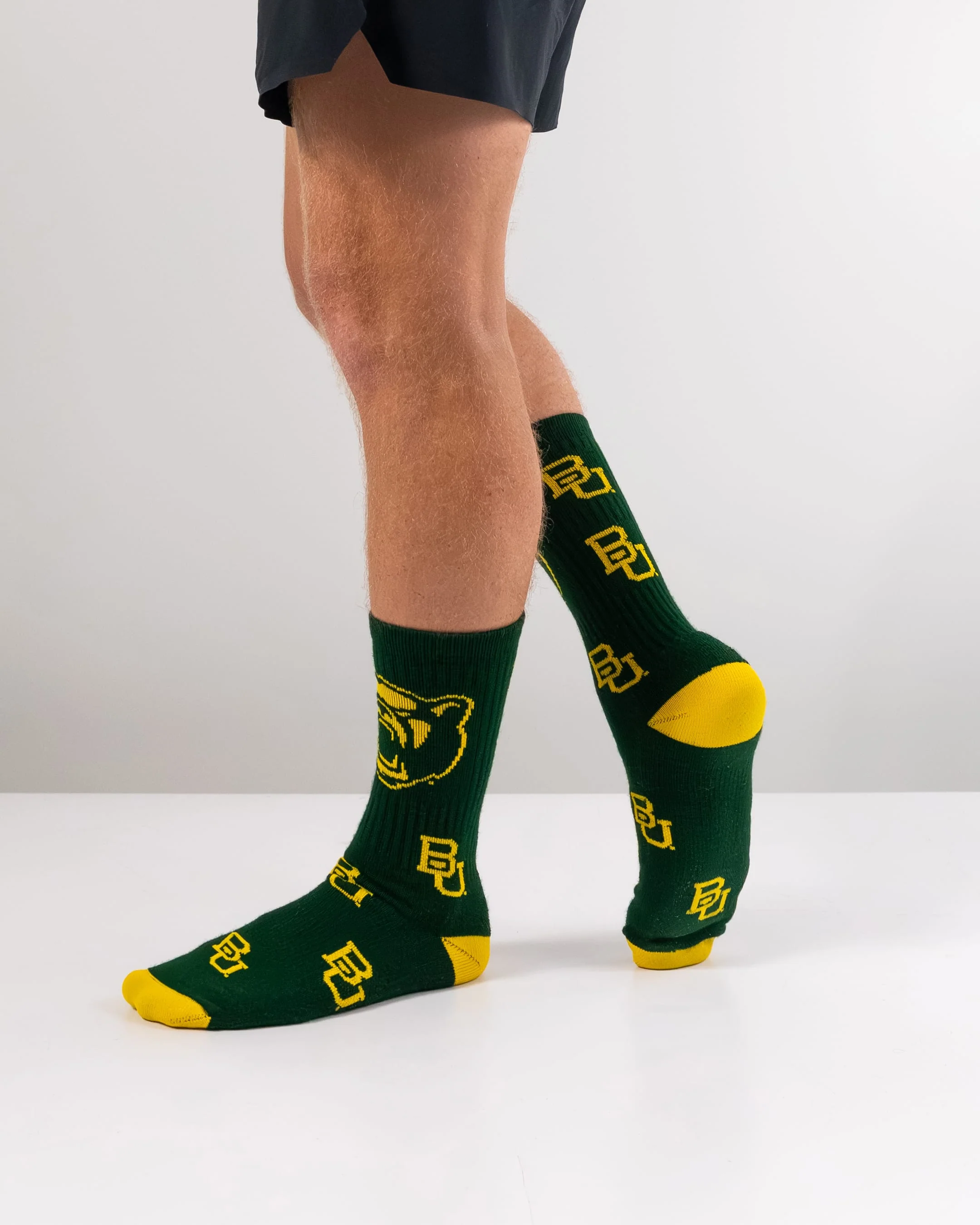 Baylor Bears Mayhem Crew Socks - Image 5