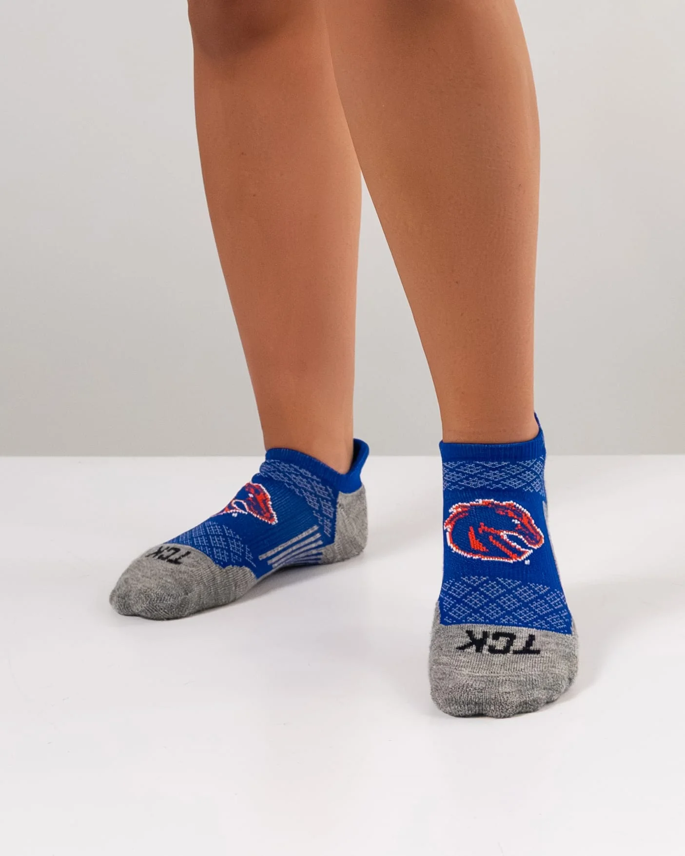 Boise State Broncos No Show Tour Socks - Image 4