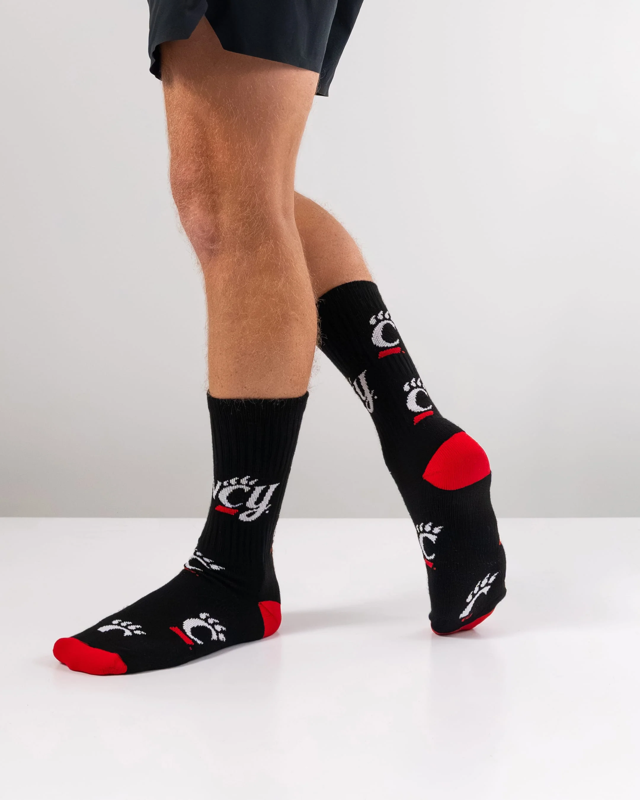 Cincinnati Bearcats Mayhem Crew Socks - Image 5