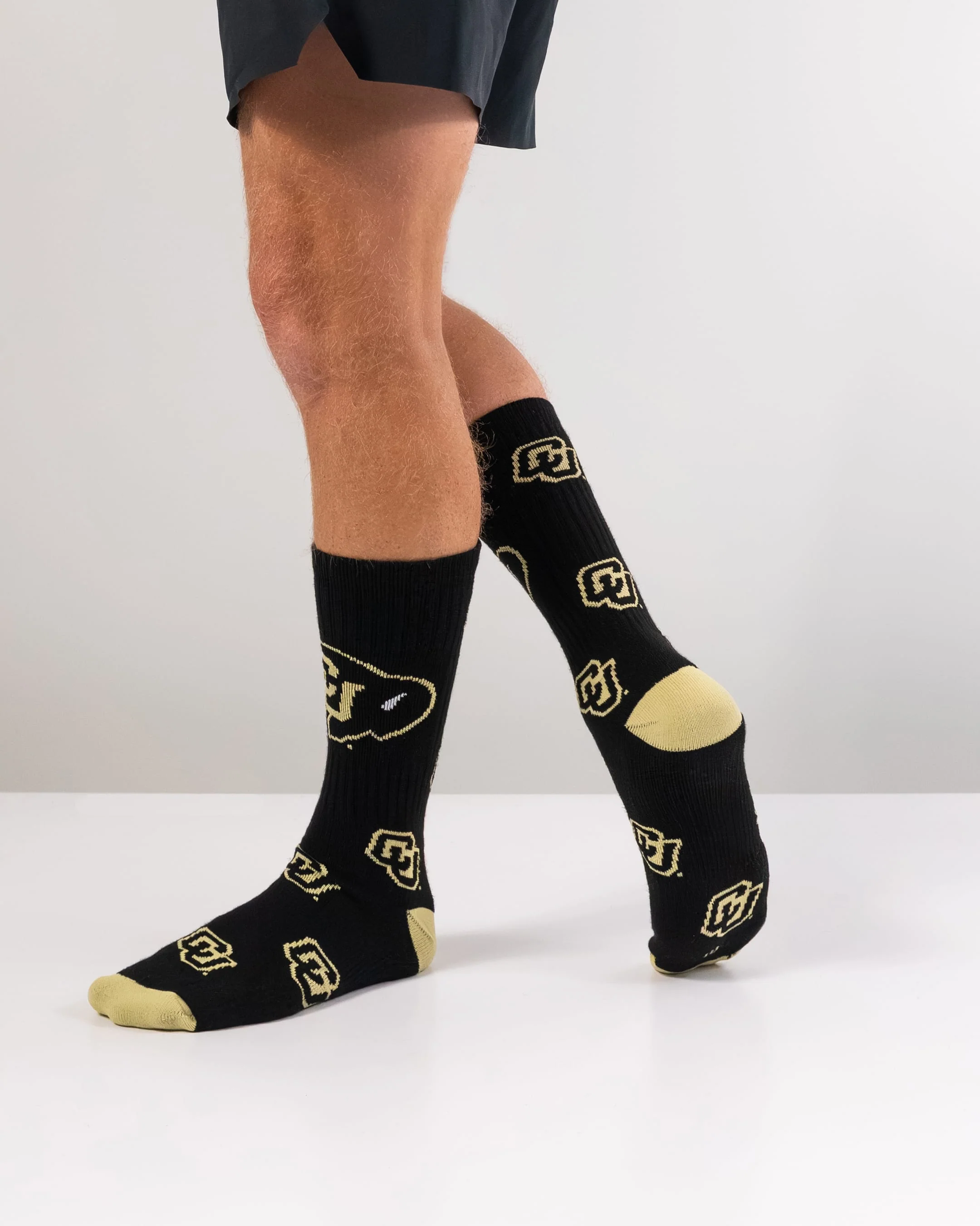 Colorado Buffaloes Mayhem Crew Socks - Image 5