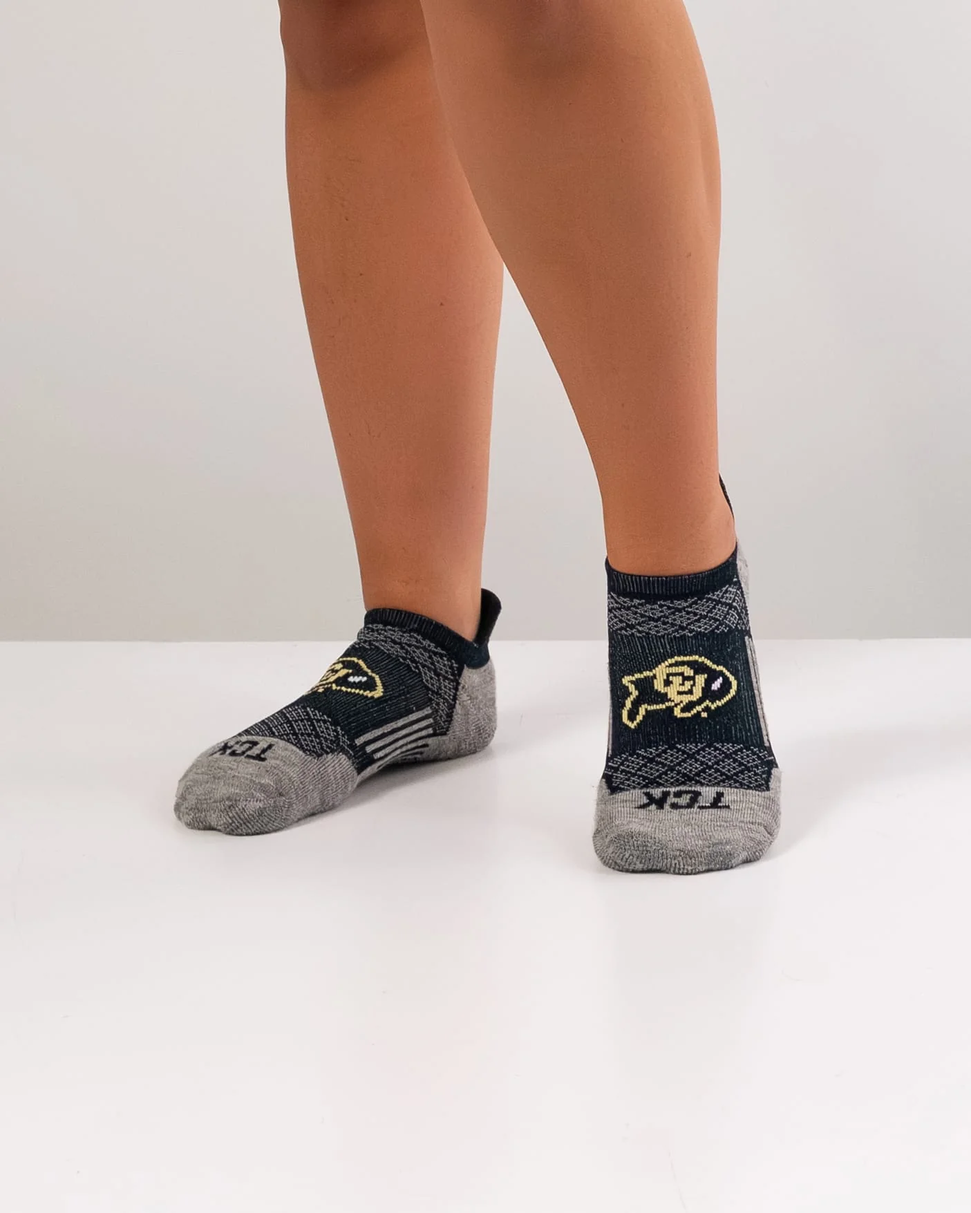 Colorado Buffaloes No Show Tour Socks - Image 4