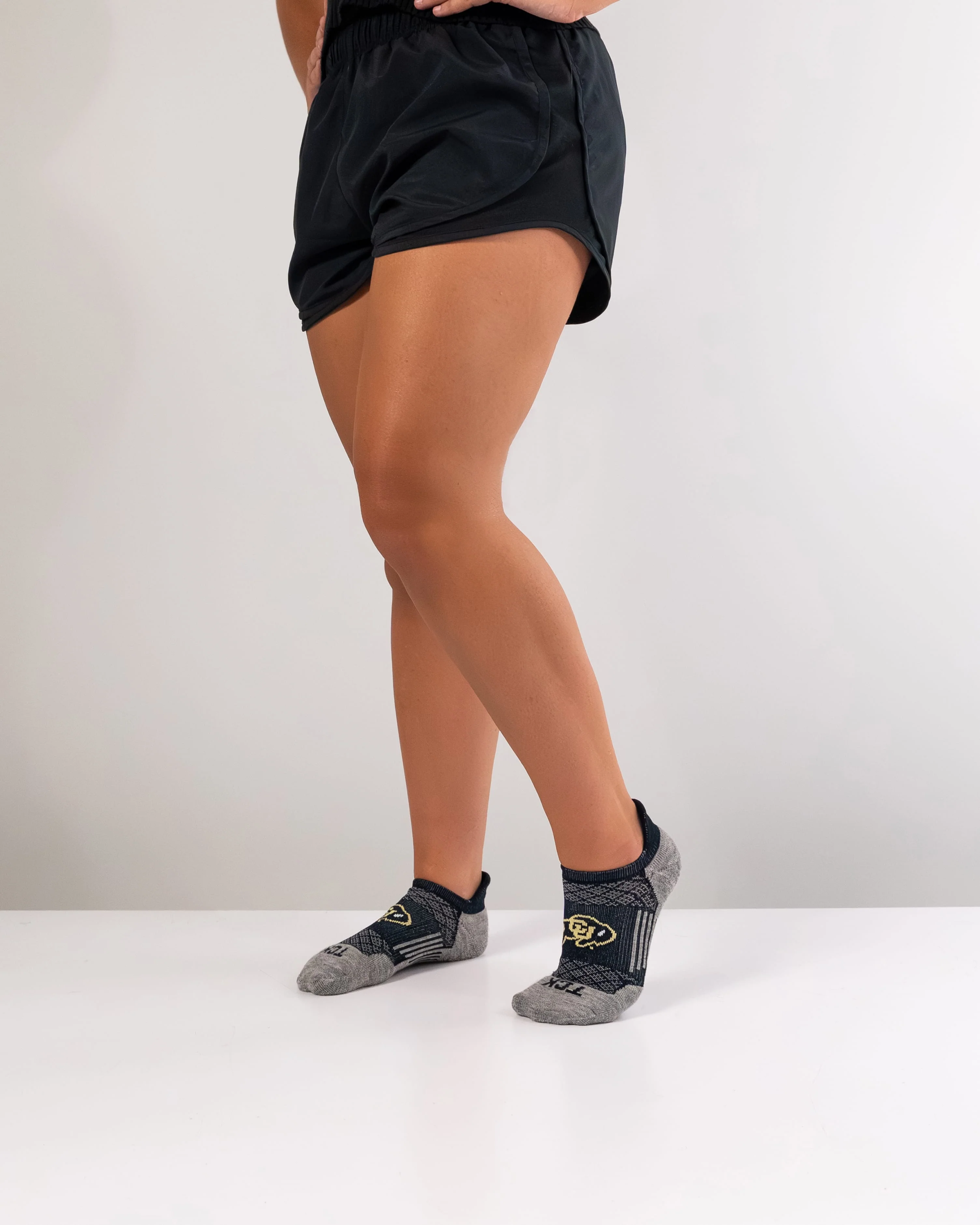 Colorado Buffaloes No Show Tour Socks - Image 5