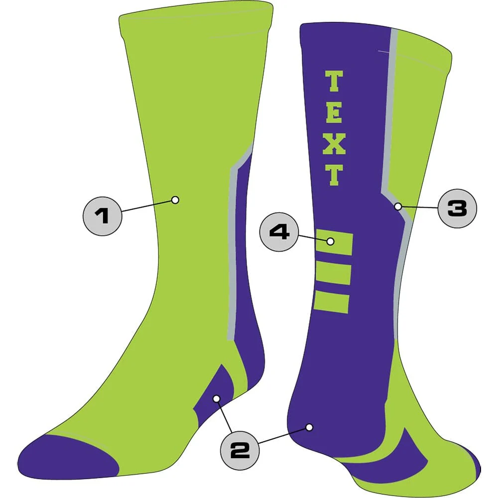 Custom Crew Socks - Perimeter 2.0 - Image 4