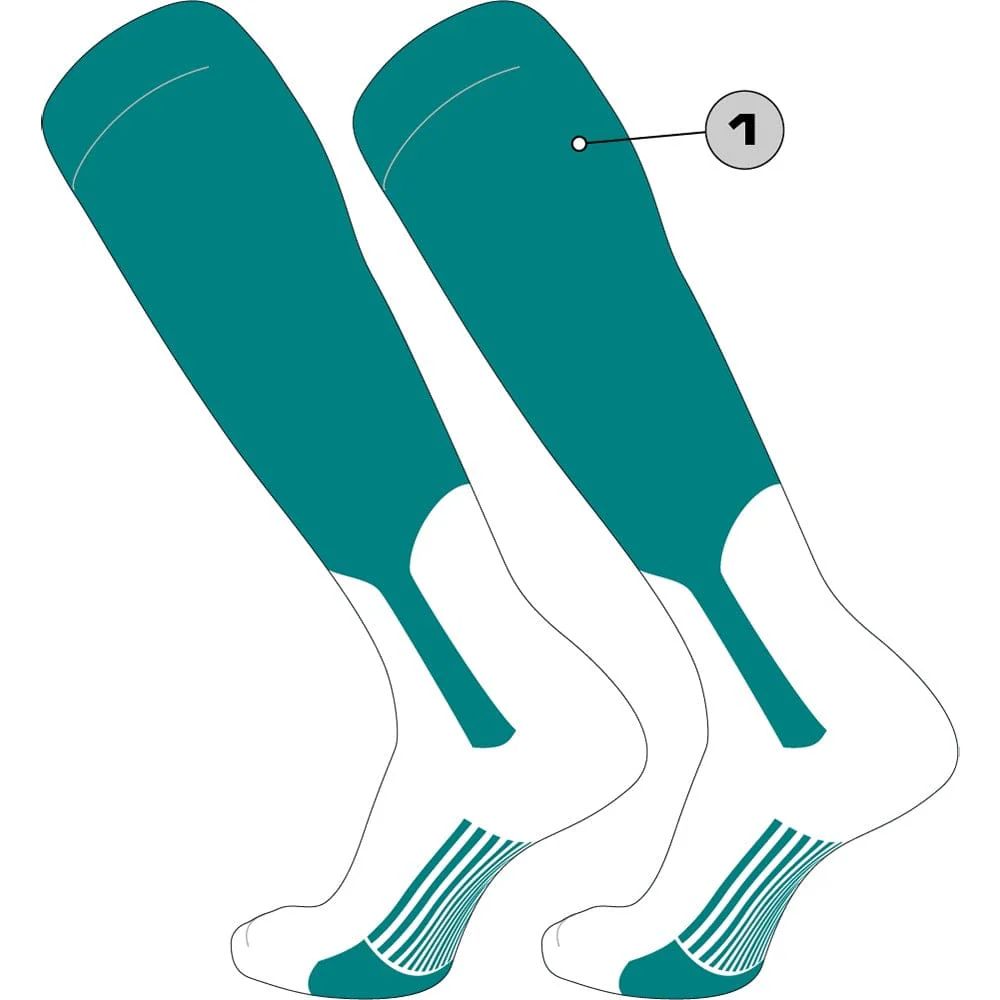 Custom Dugout Baseball Stirrup Socks - Pattern A - Image 2