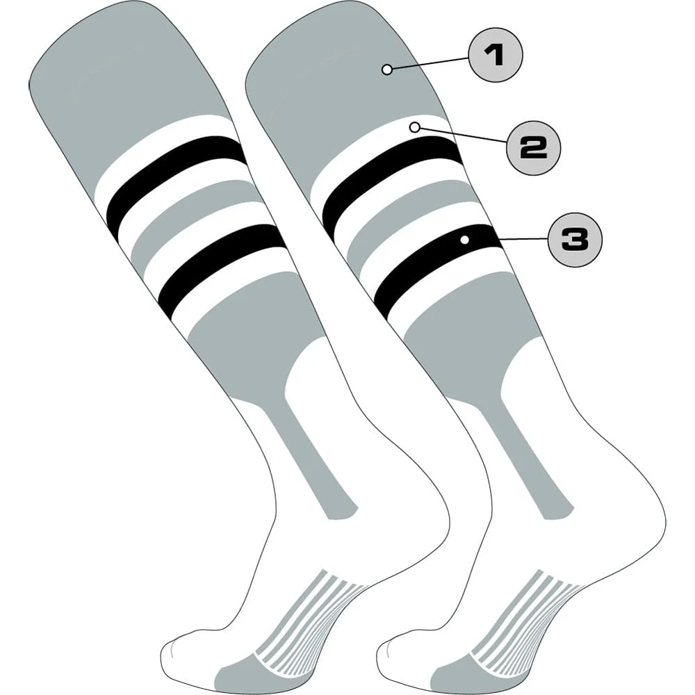 Custom Dugout Baseball Stirrup Socks - Pattern I - Image 6