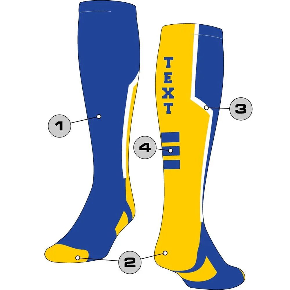 Custom Over the Calf Socks - Perimeter - Image 4
