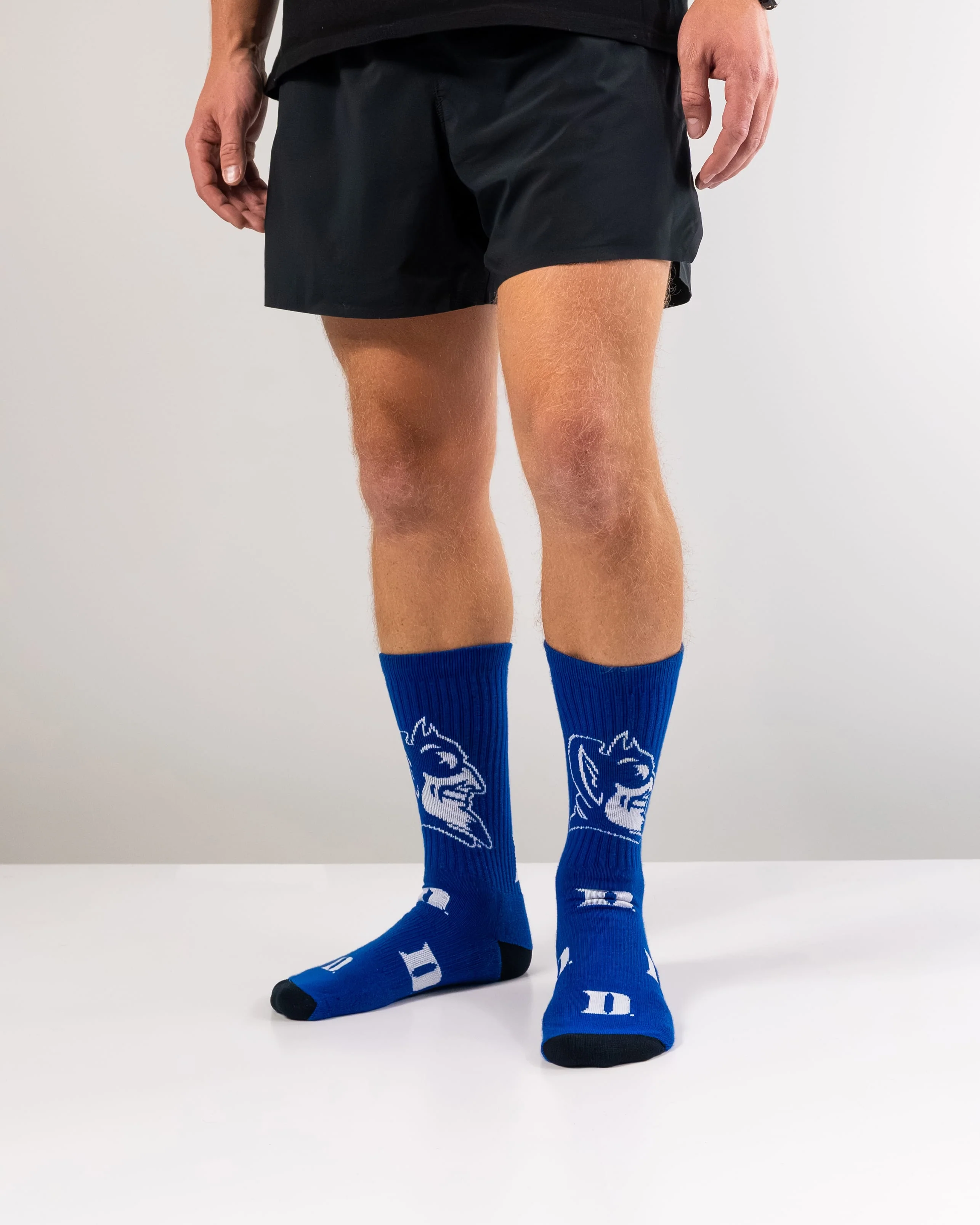 Duke Blue Devils Mayhem Crew Socks - Image 4