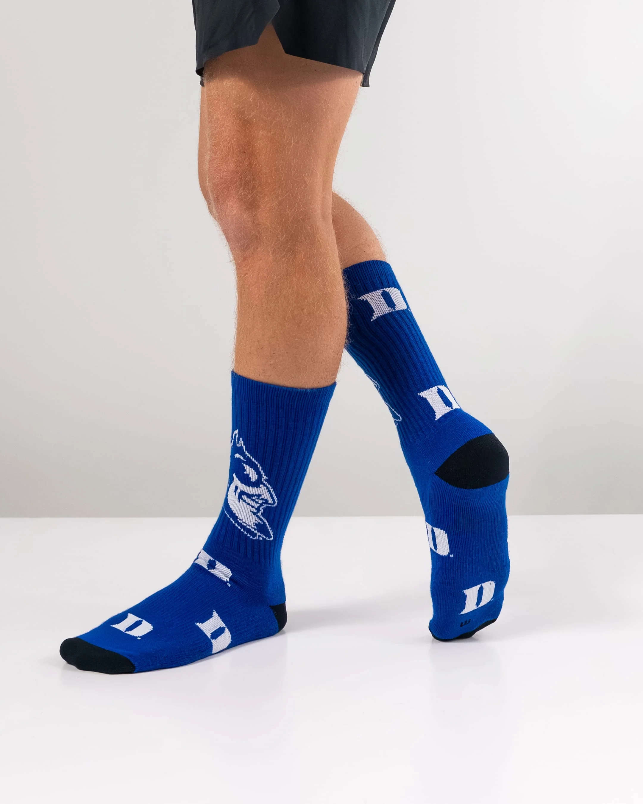 Duke Blue Devils Mayhem Crew Socks - Image 5
