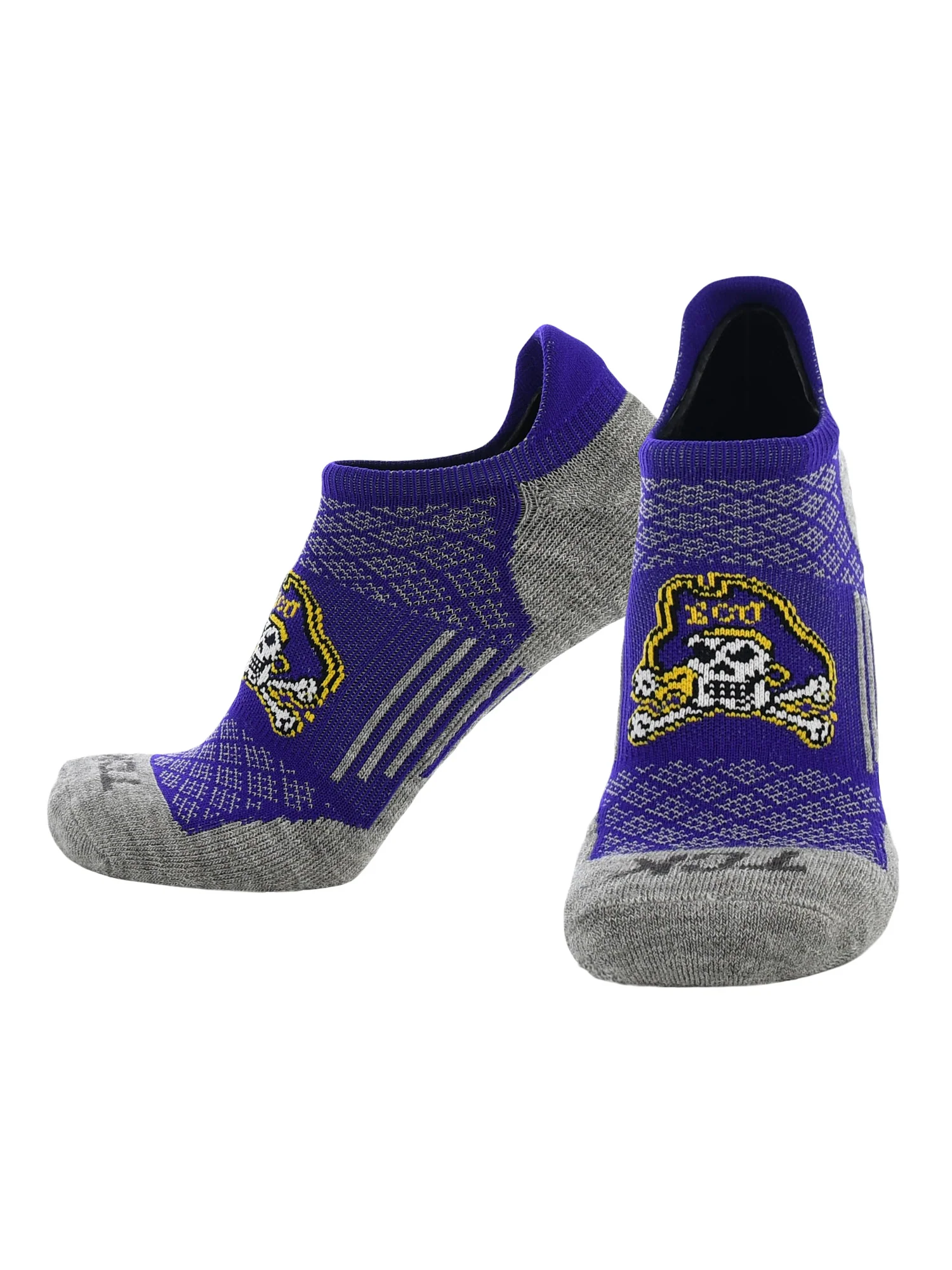 East Carolina Pirates No Show Tour Socks