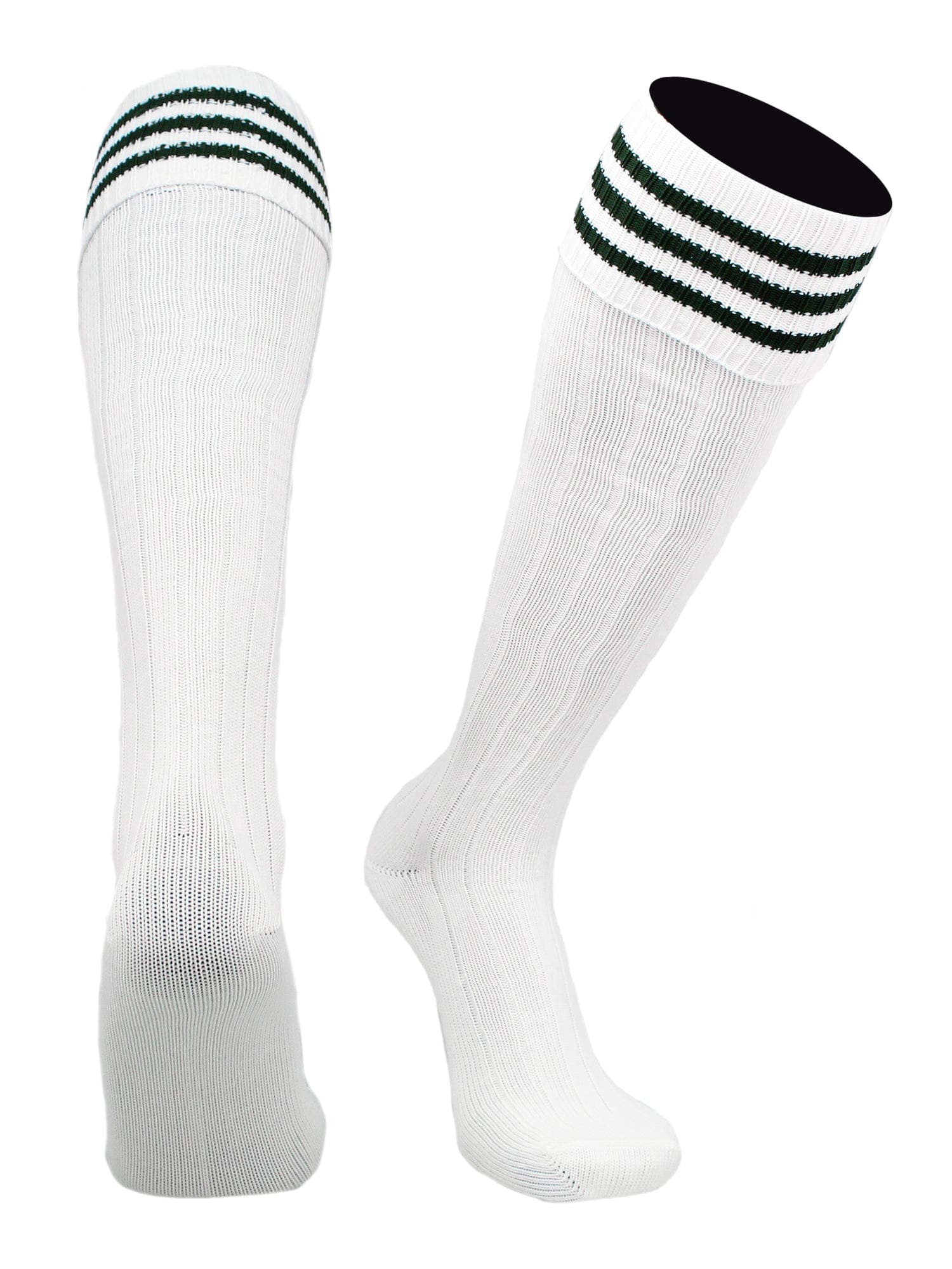 European Striped Soccer Socks Fold Down Top - Image 17