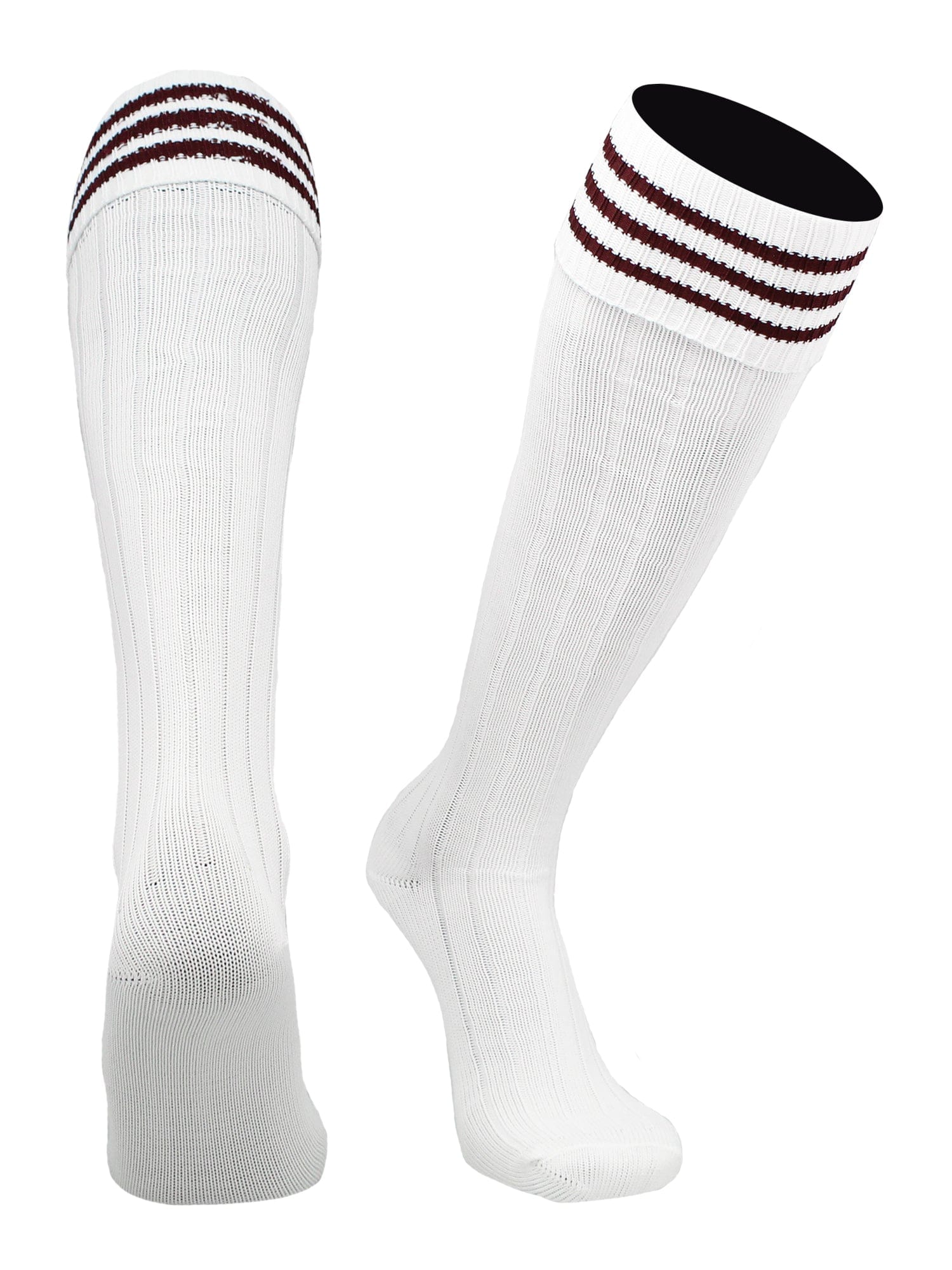 European Striped Soccer Socks Fold Down Top - Image 8