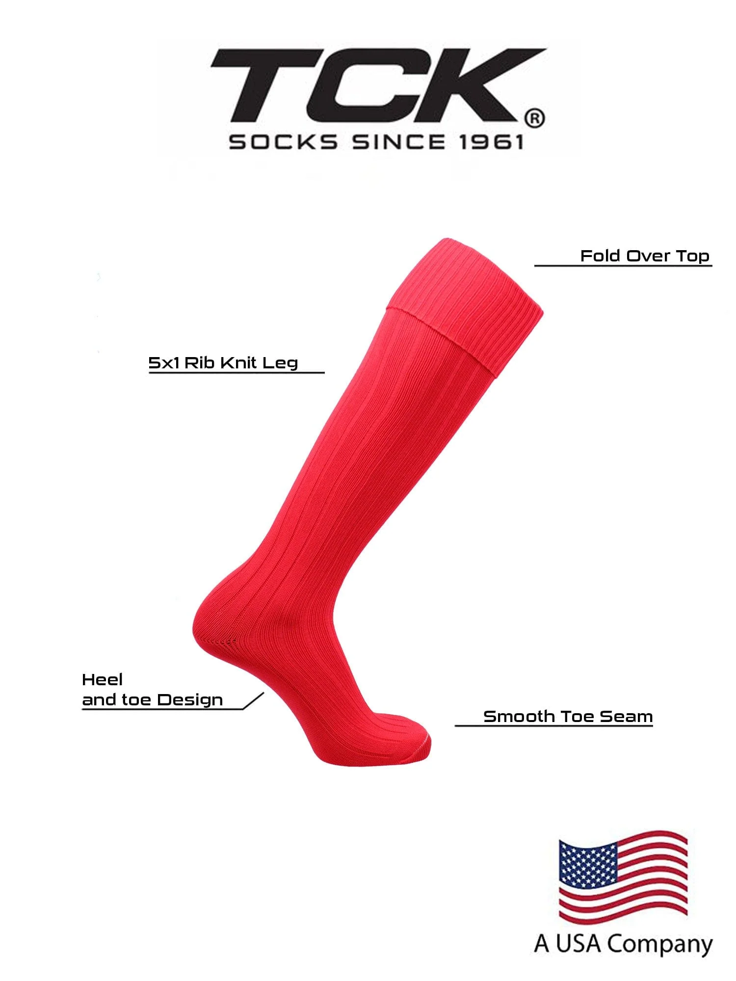 European Soccer Socks Fold Down Top - Image 3
