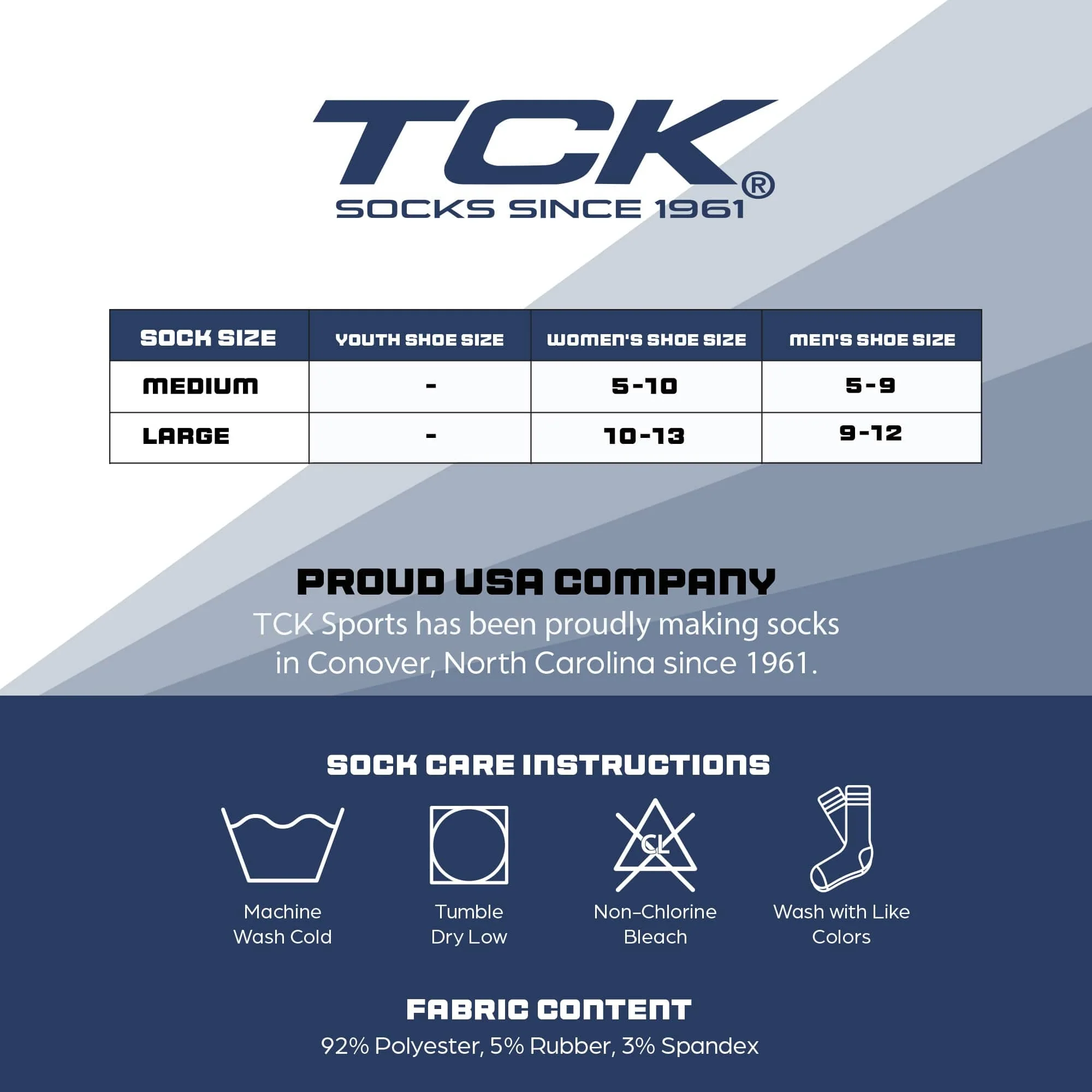 TCK 365 Everyday Athletic Crew Socks - 3 Pairs - Image 3