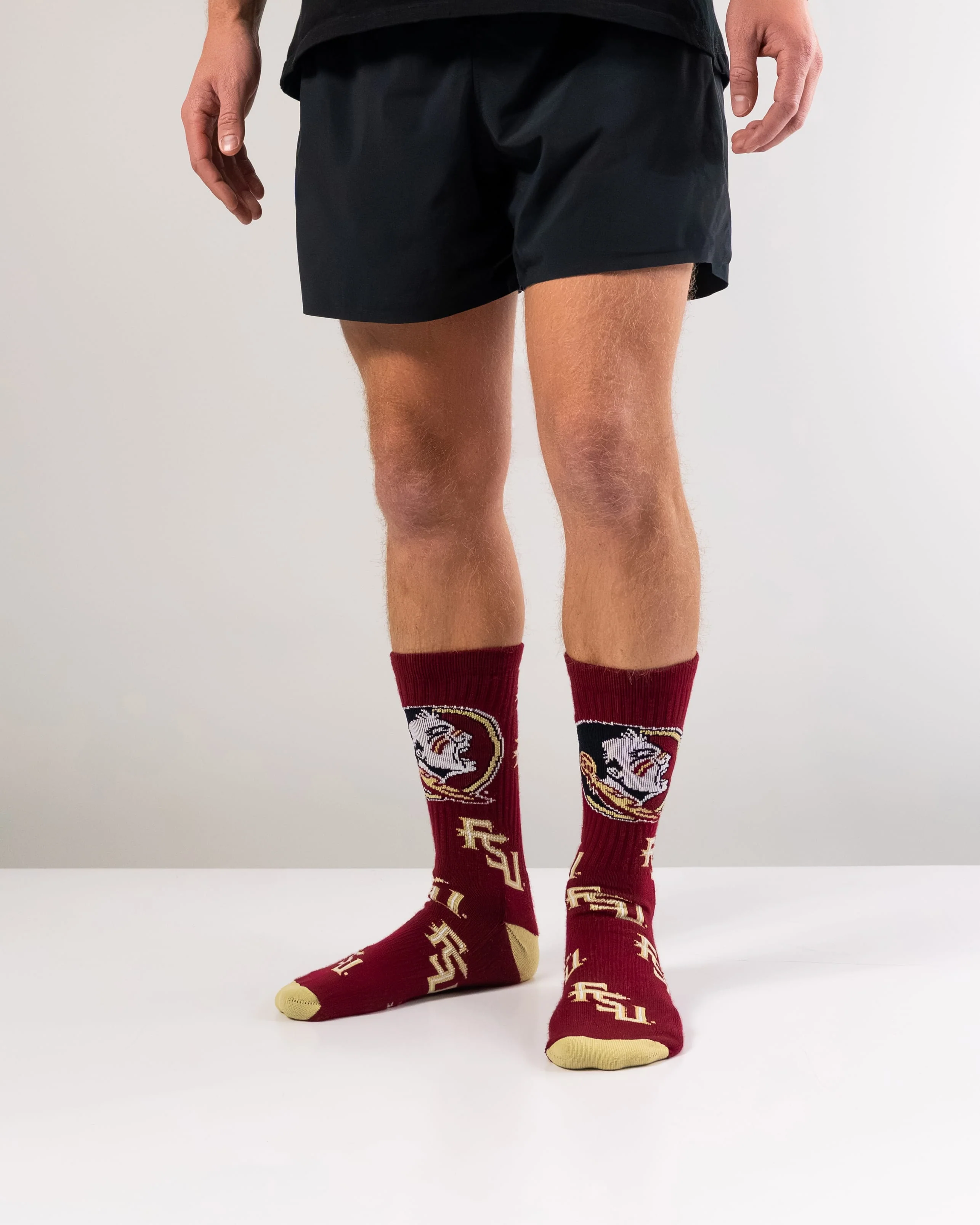Florida State Seminoles Mayhem Crew Socks - Image 4