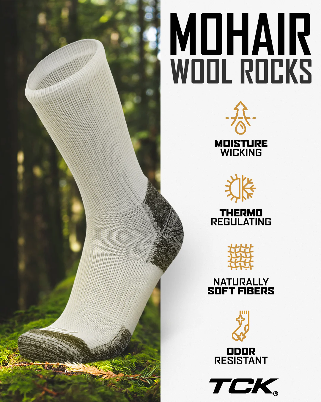 GOAT Socks Crew Length - Image 4