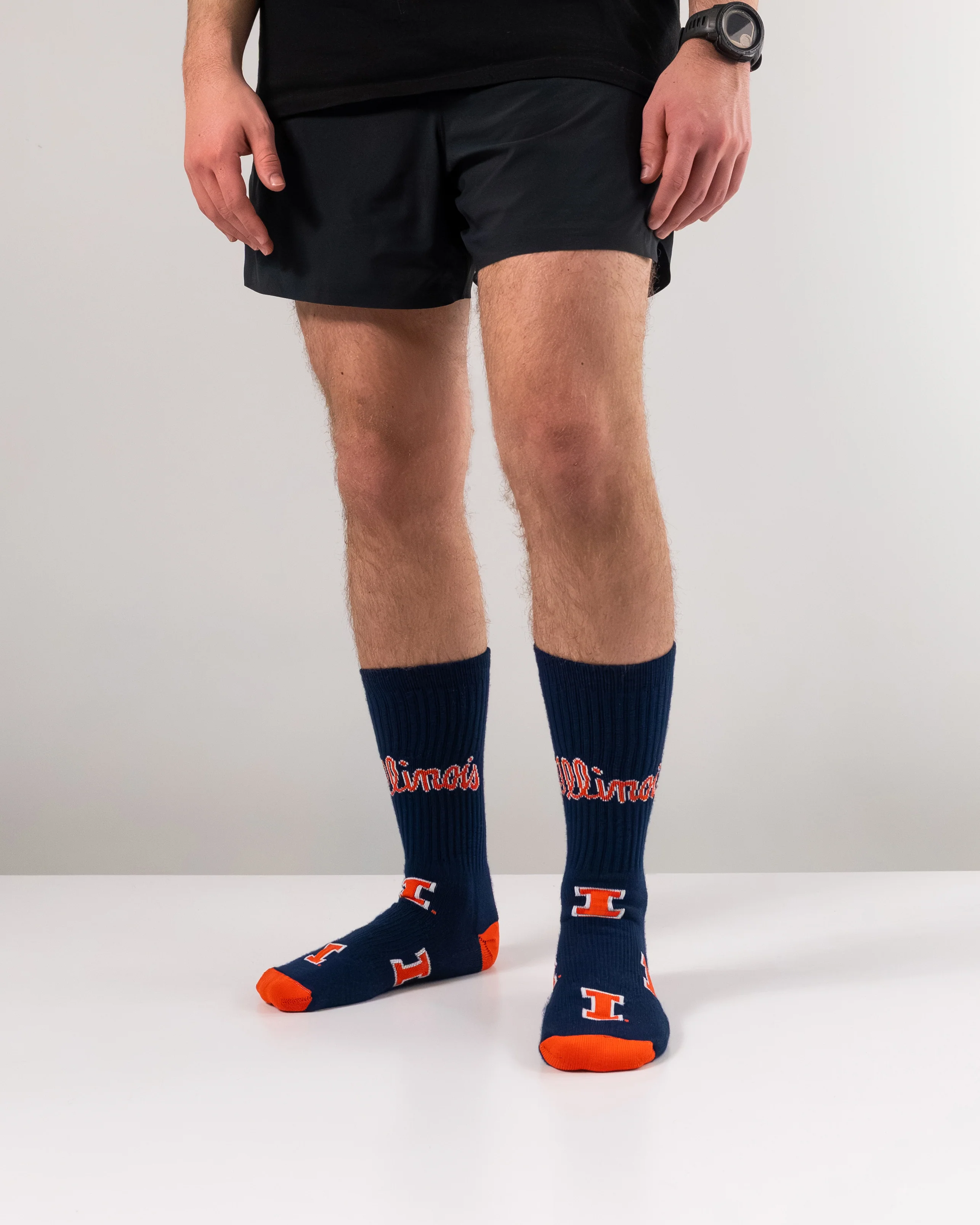 Illinois Fighting Illini Mayhem Crew Socks - Image 4