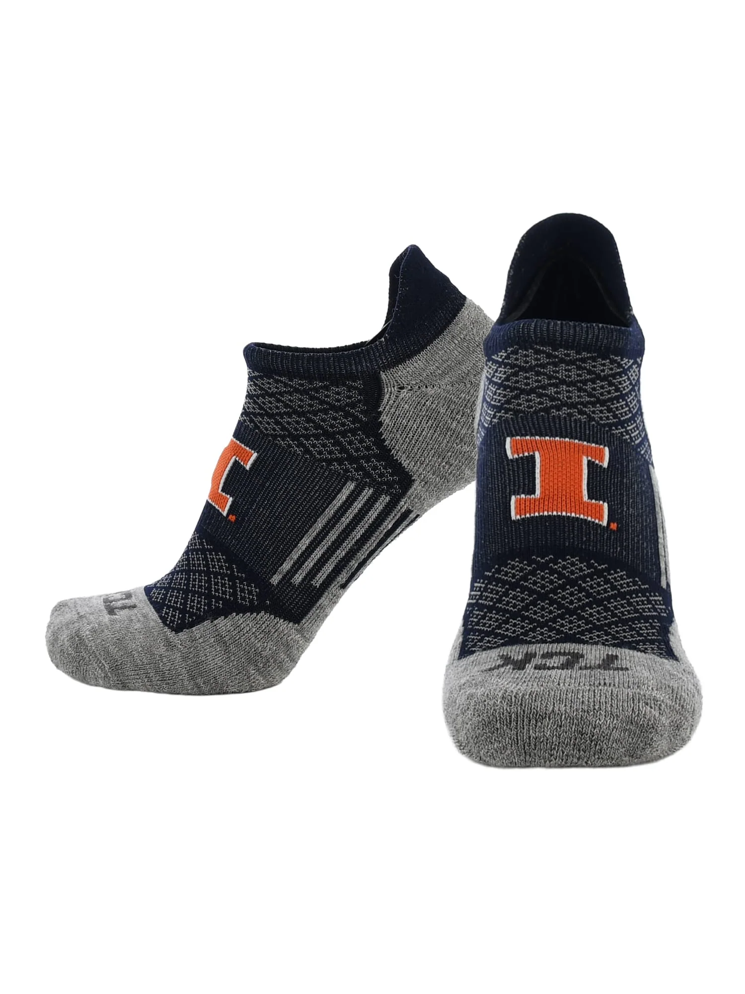 Illinois Fighting Illini No Show Tour Socks