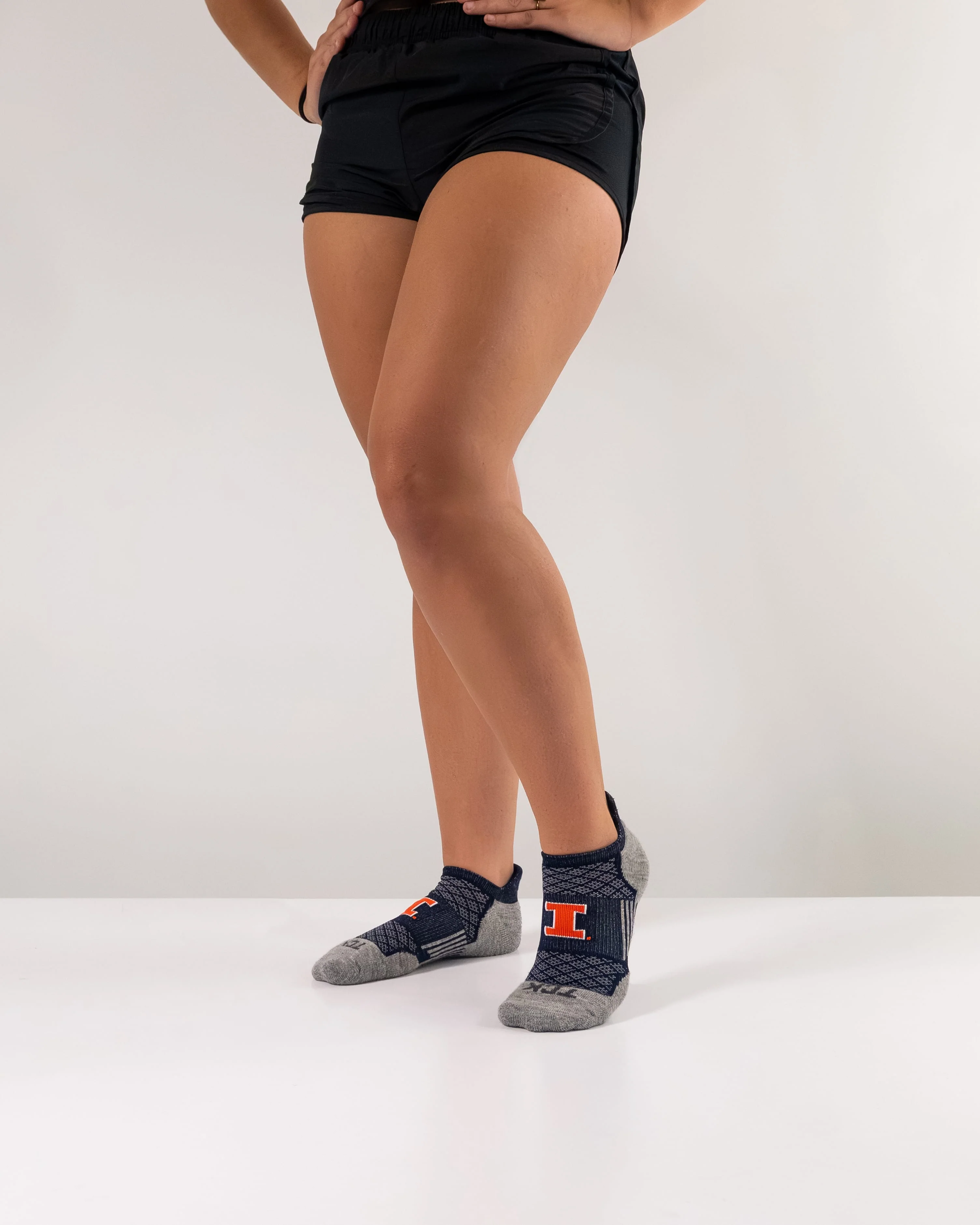 Illinois Fighting Illini No Show Tour Socks - Image 5