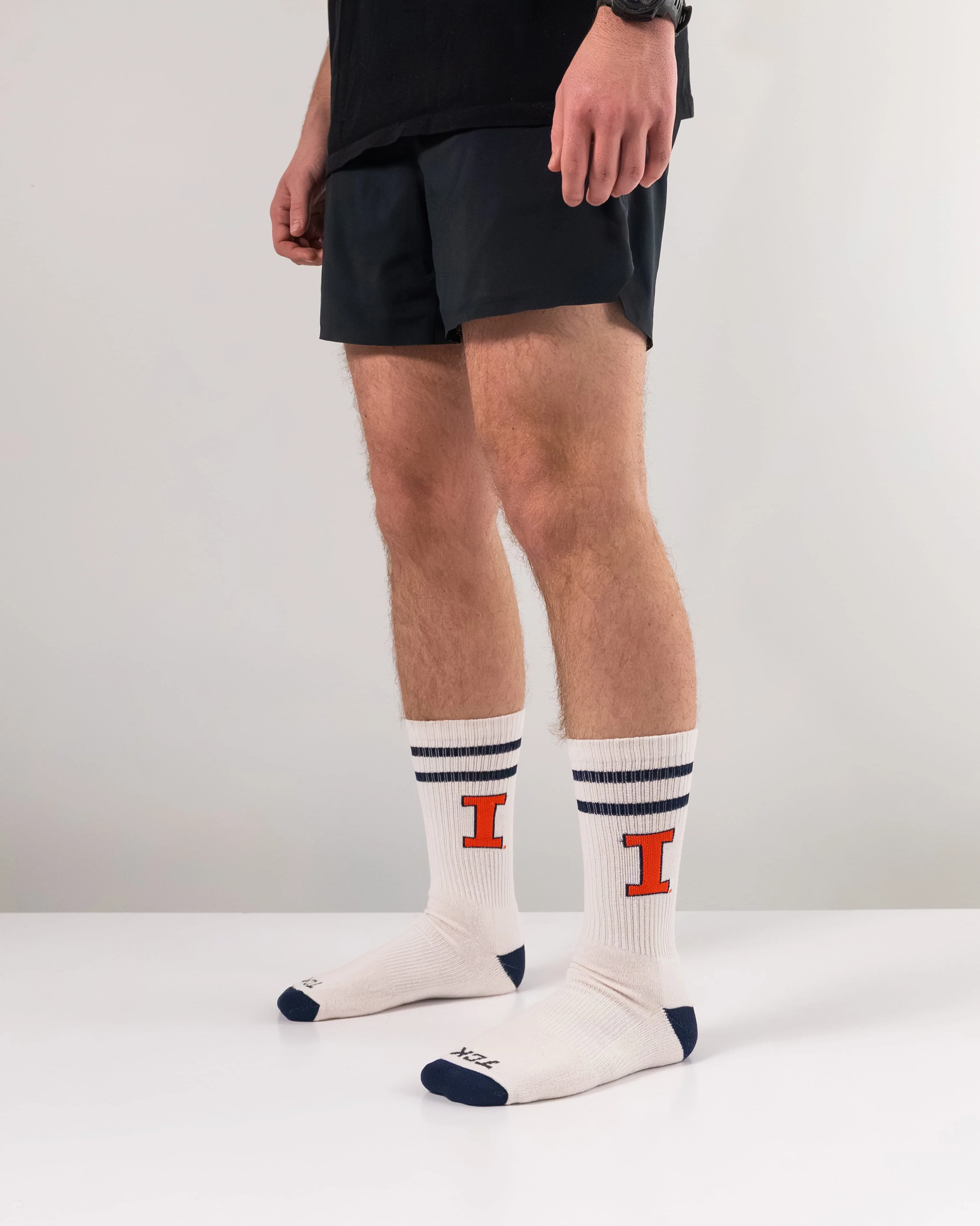 Illinois Fighting Illini Socks NCAA Socks For Men and Womens Soft Cotton Sock - Image 5