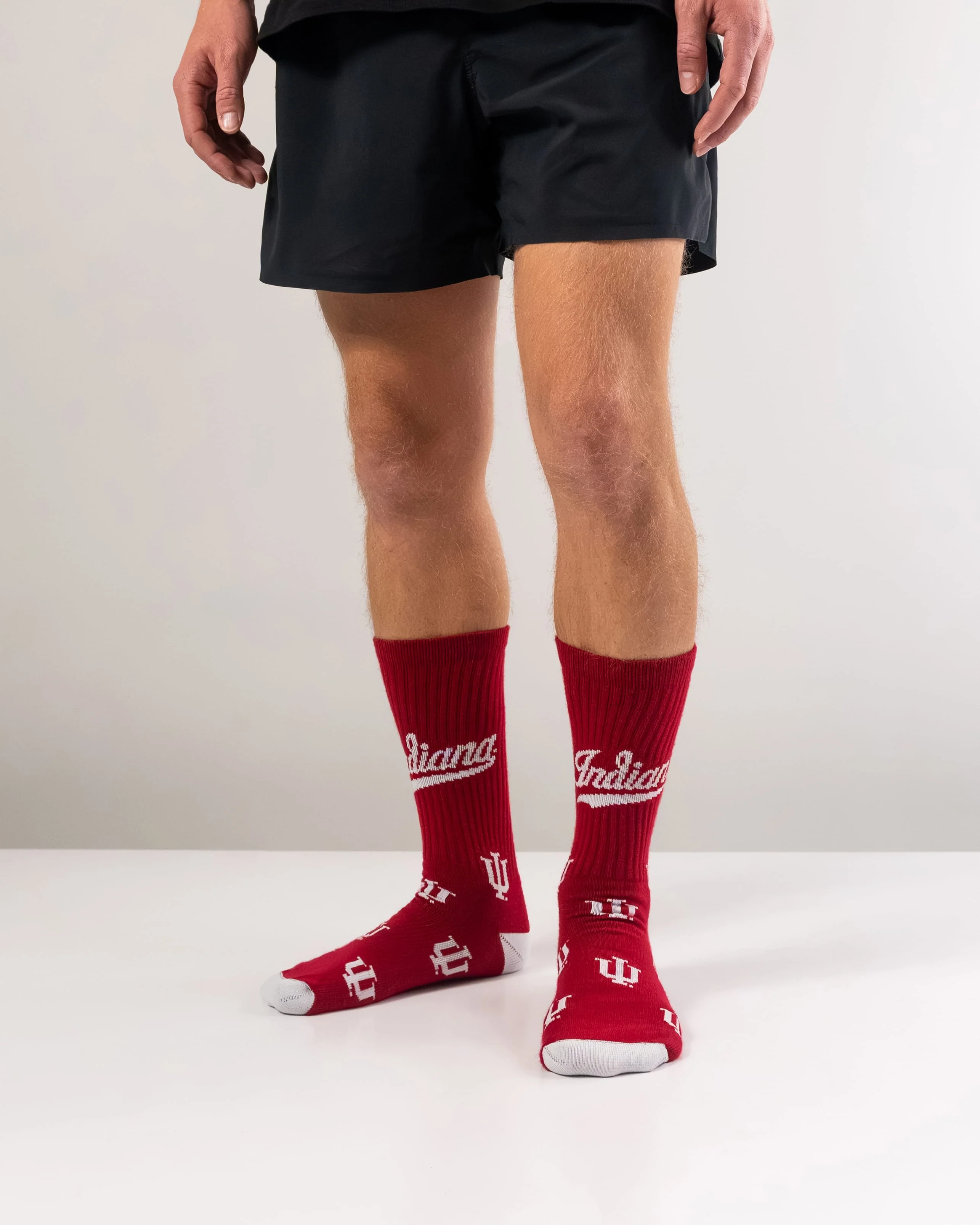 Indiana Hoosiers Mayhem Crew Socks - Image 4