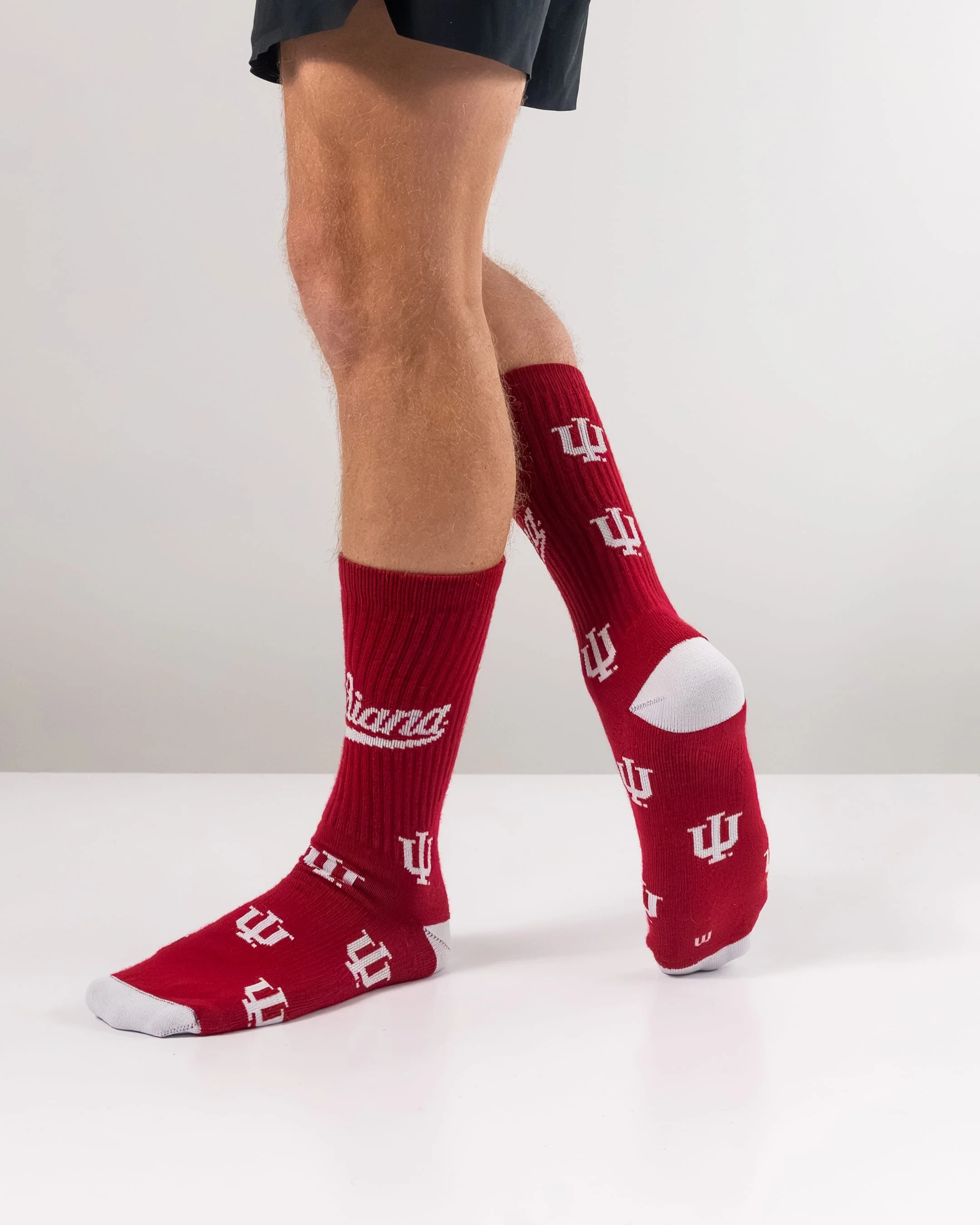 Indiana Hoosiers Mayhem Crew Socks - Image 5