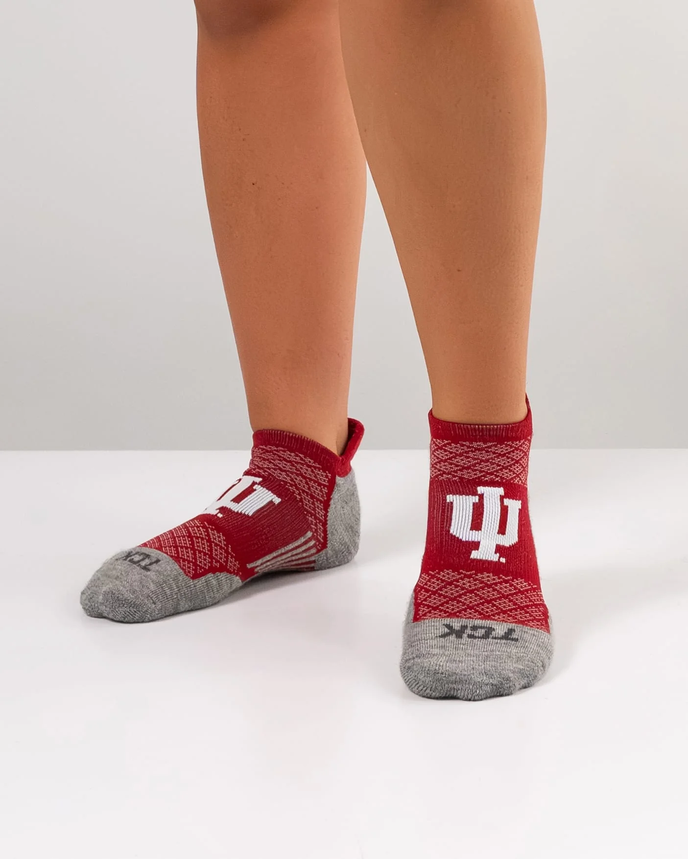Indiana Hoosiers No Show Tour Socks - Image 4
