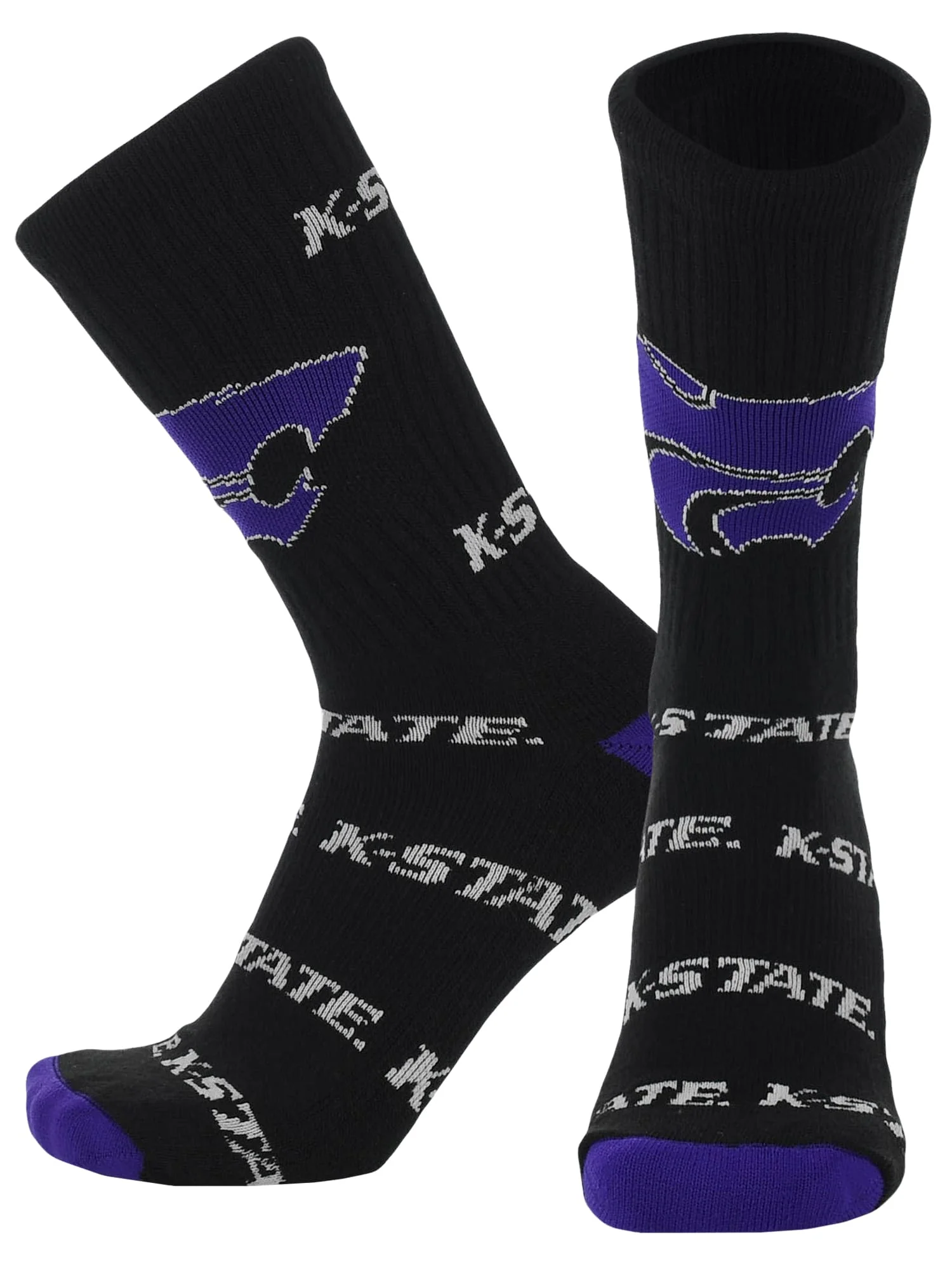 Kansas State Wildcats Mayhem Crew Socks