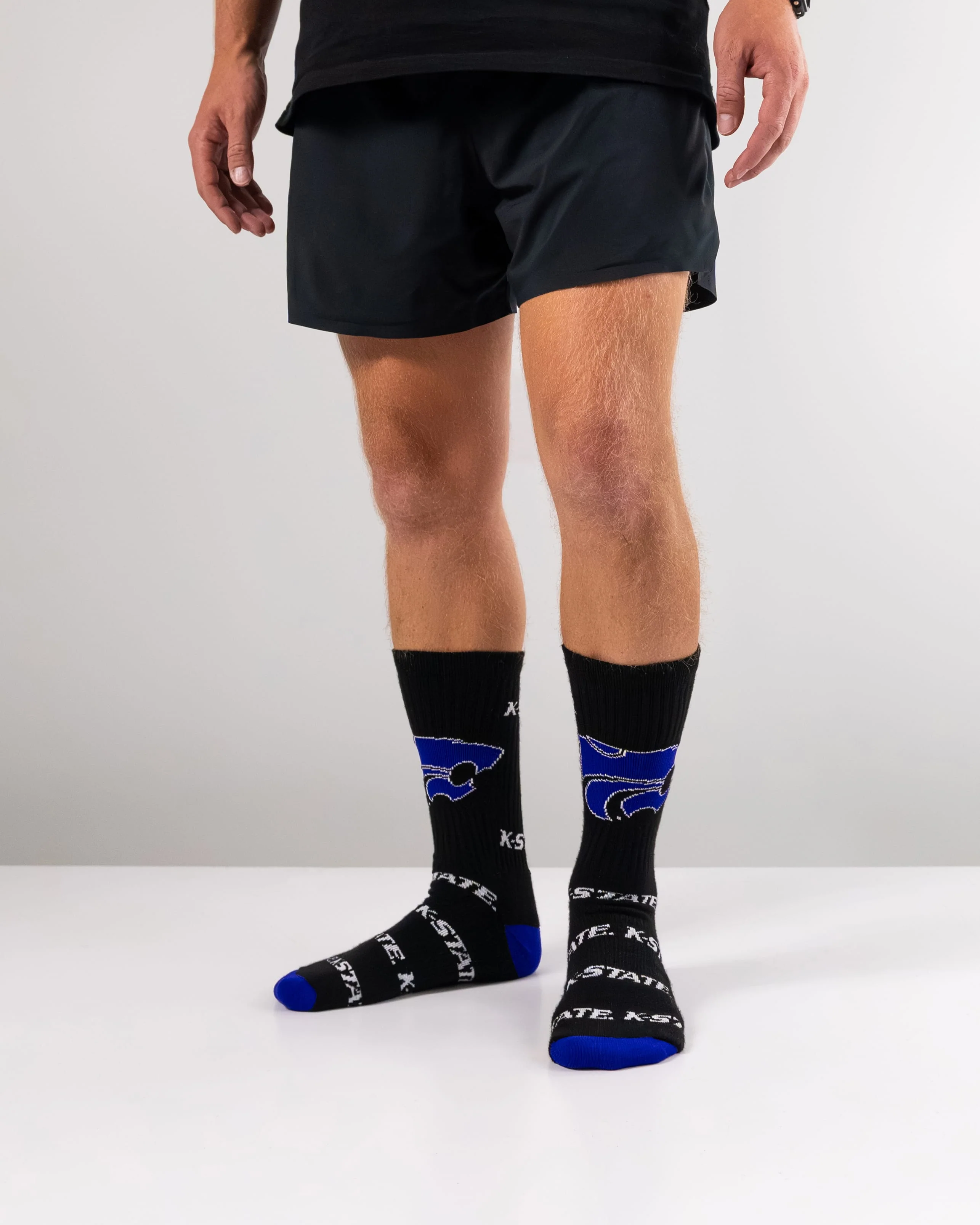 Kansas State Wildcats Mayhem Crew Socks - Image 4