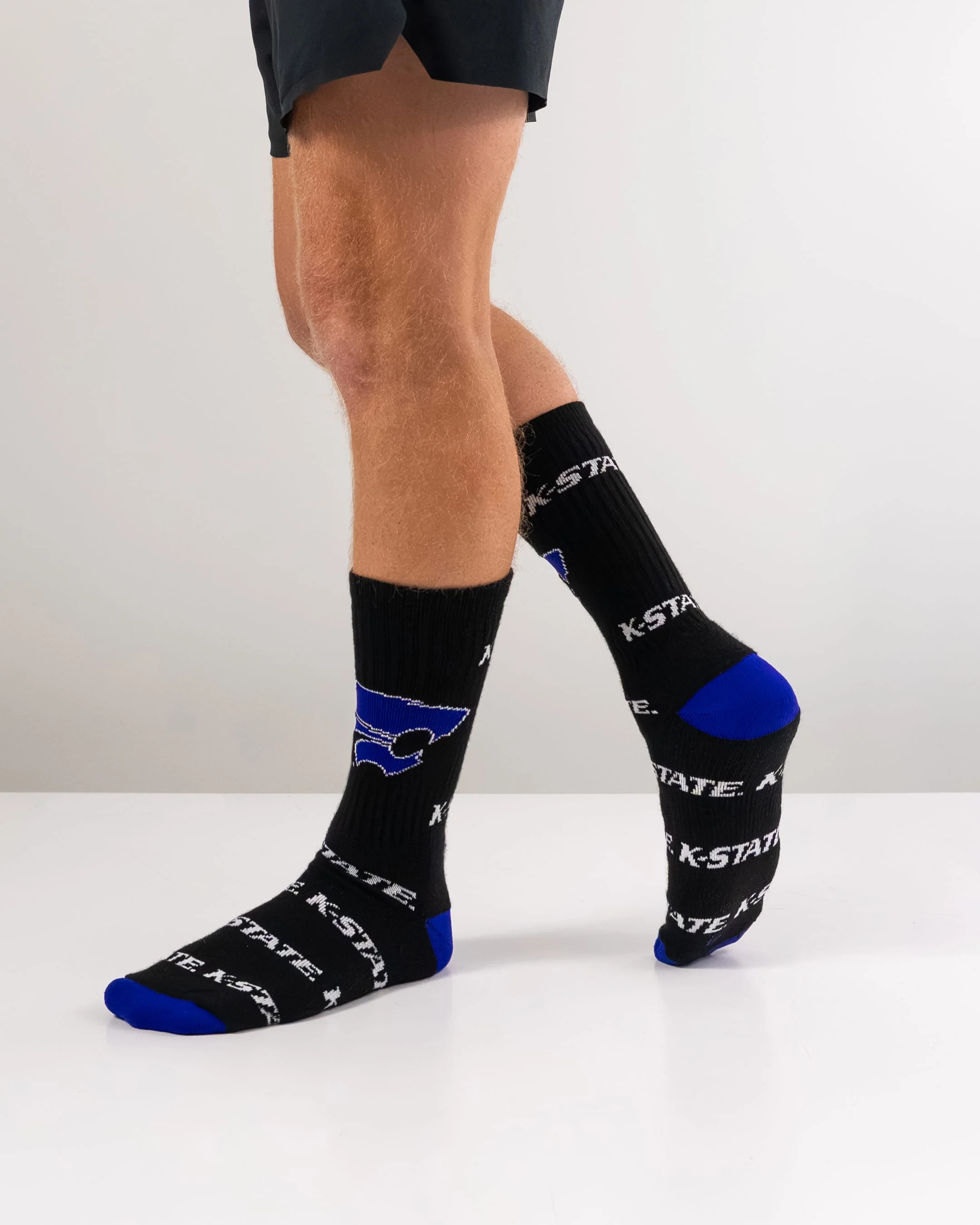 Kansas State Wildcats Mayhem Crew Socks - Image 5