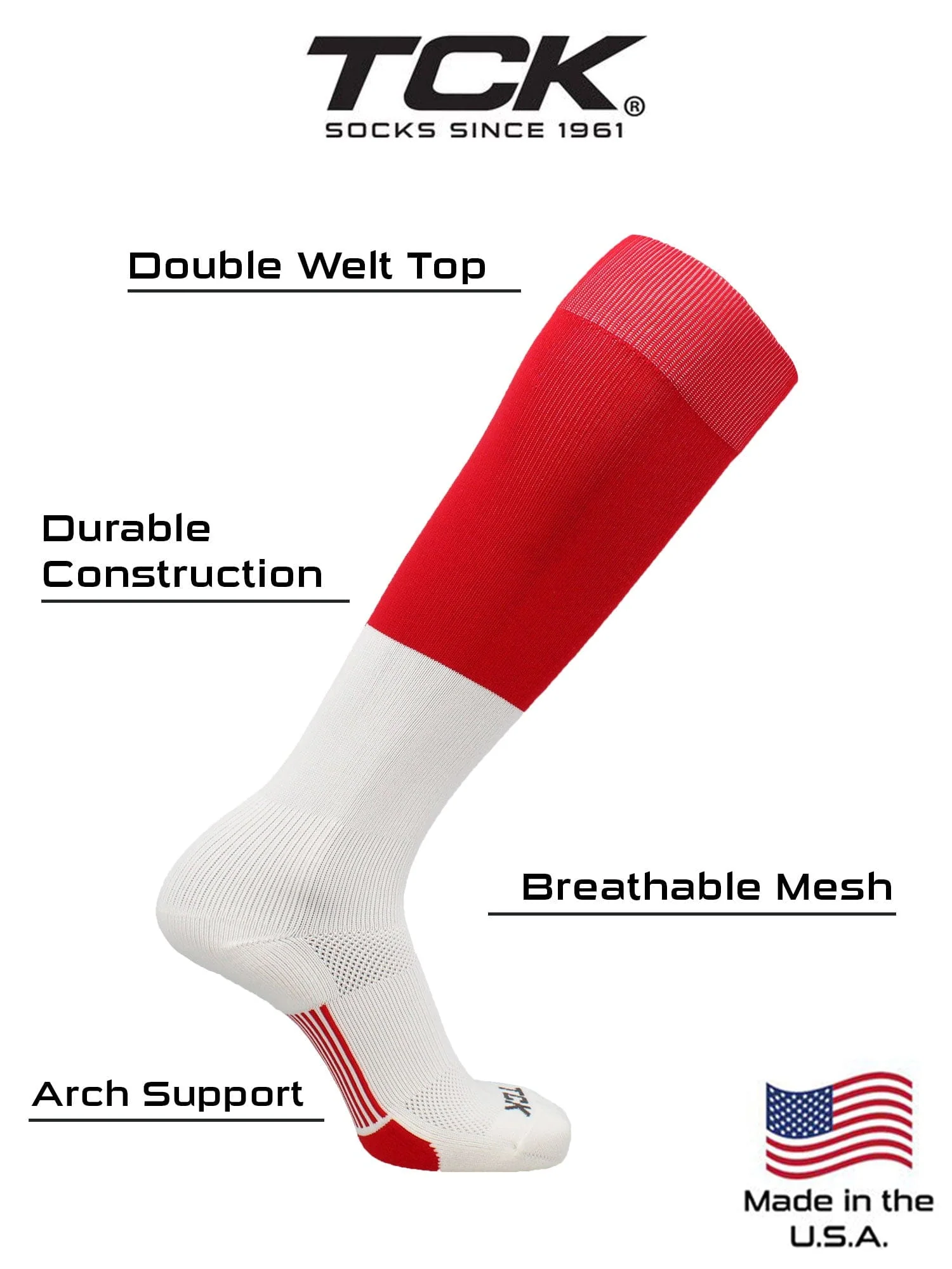 Long Football Socks End Zone - Image 3