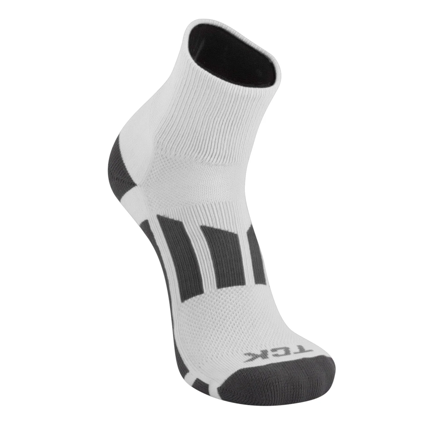 Made in USA Elite Performance 2.0 Quarter Crew Socks – Moisture Wicking Athletic Socks