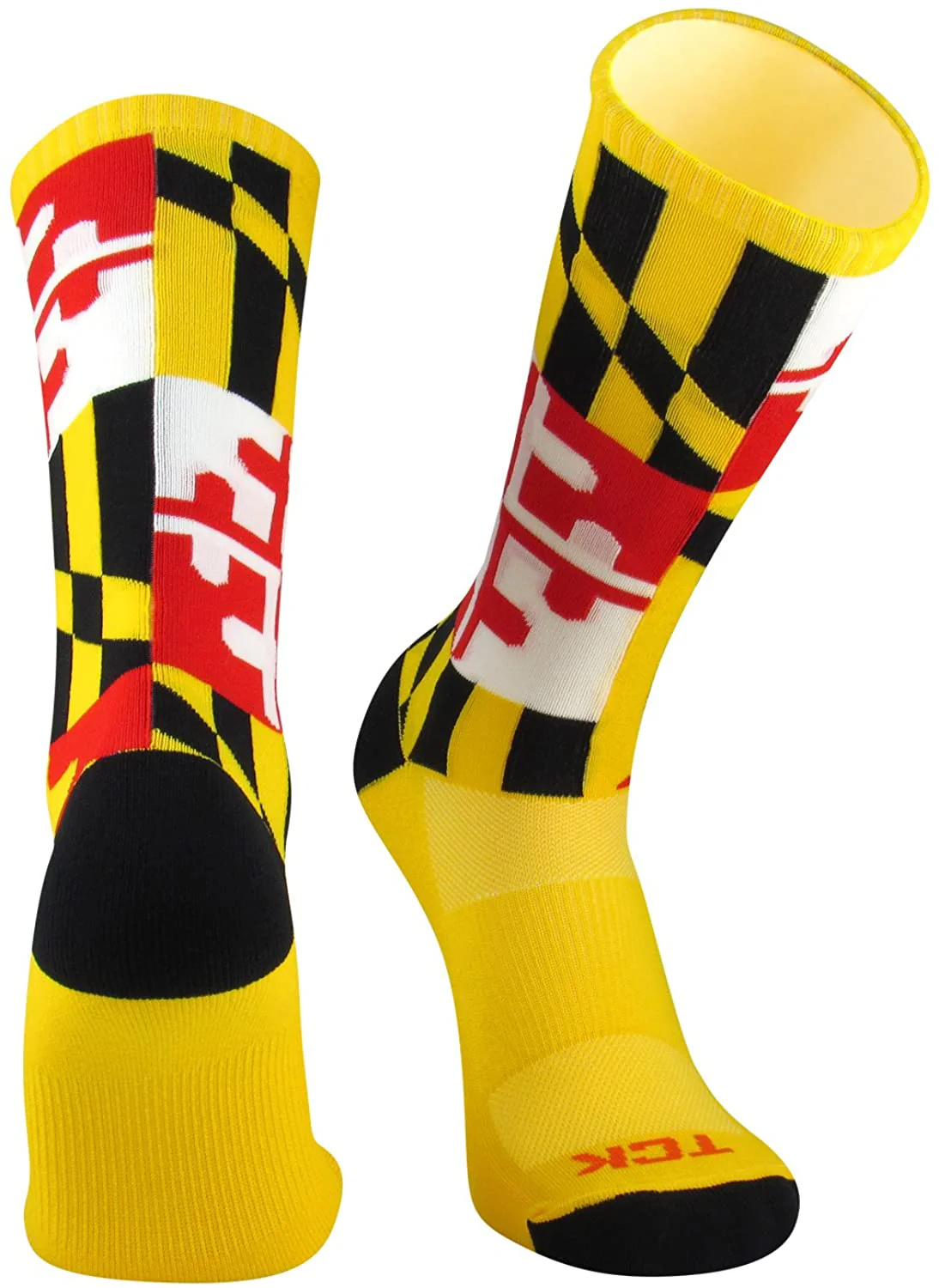 Maryland Flag Socks Crew Length - Image 6