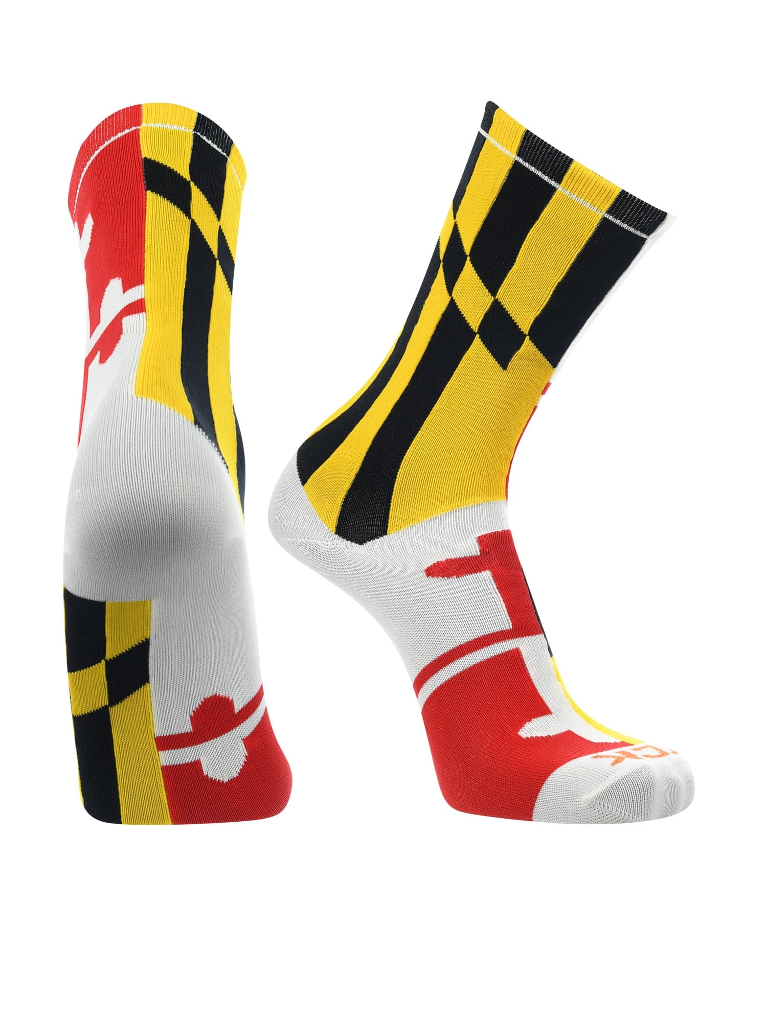 Maryland Flag Socks Crew Length - Image 7