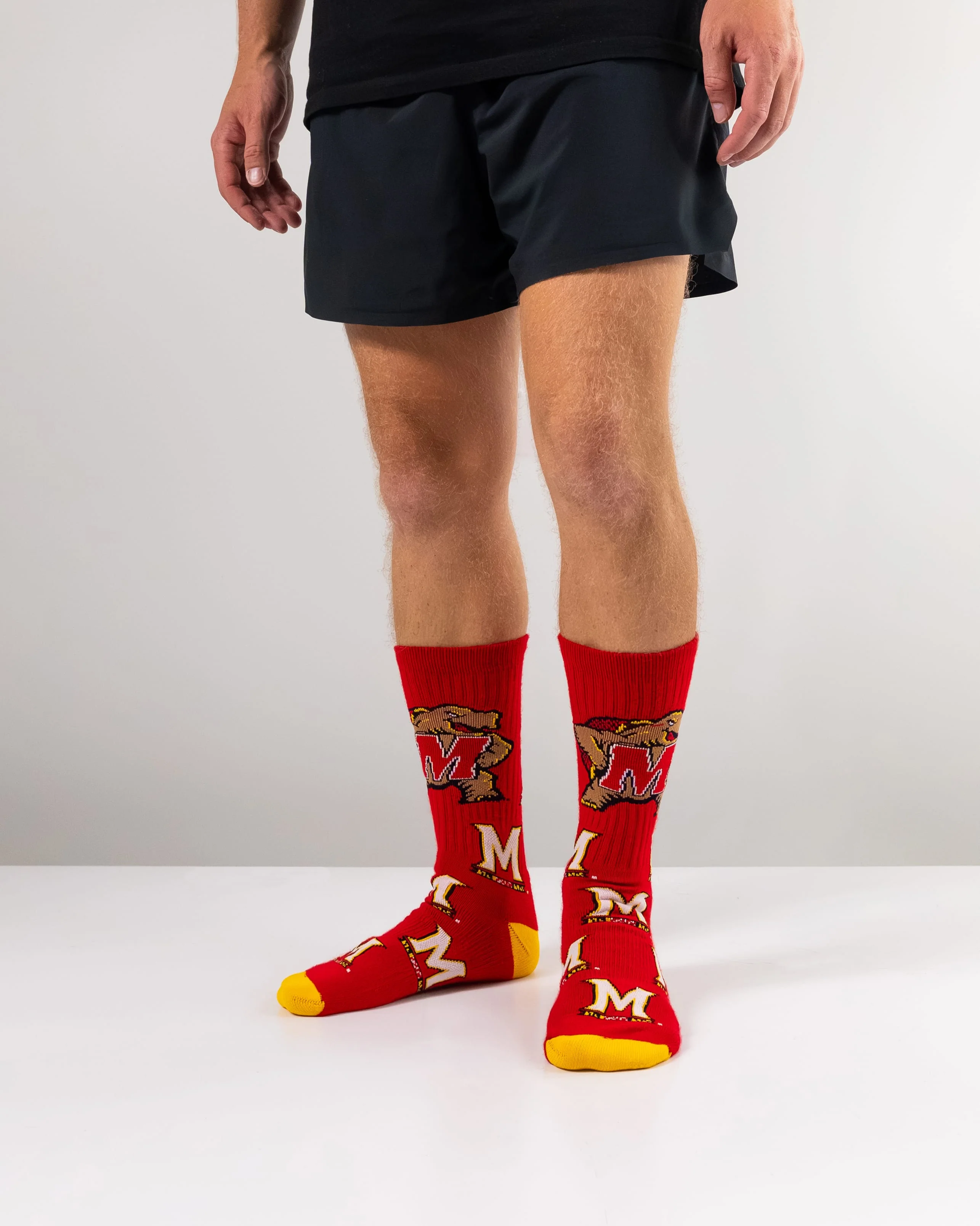 Maryland Terrapins Mayhem Crew Socks - Image 4