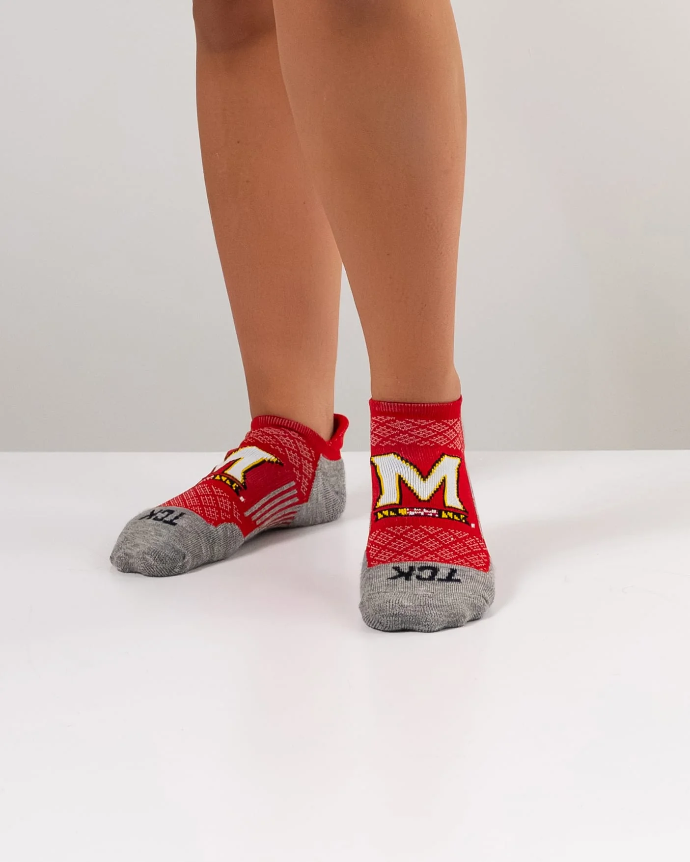 Maryland Terrapins No Show Tour Socks - Image 4