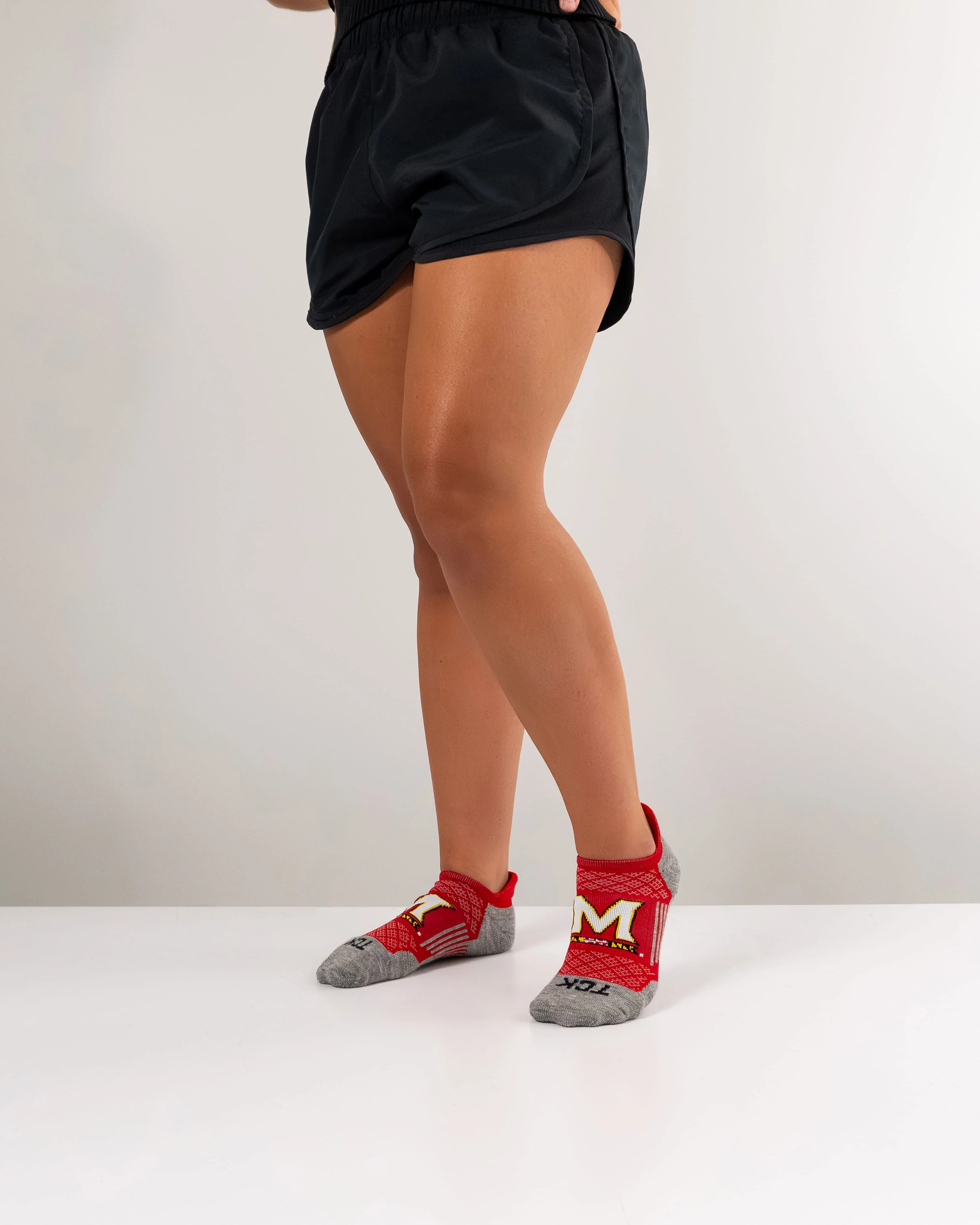 Maryland Terrapins No Show Tour Socks - Image 5