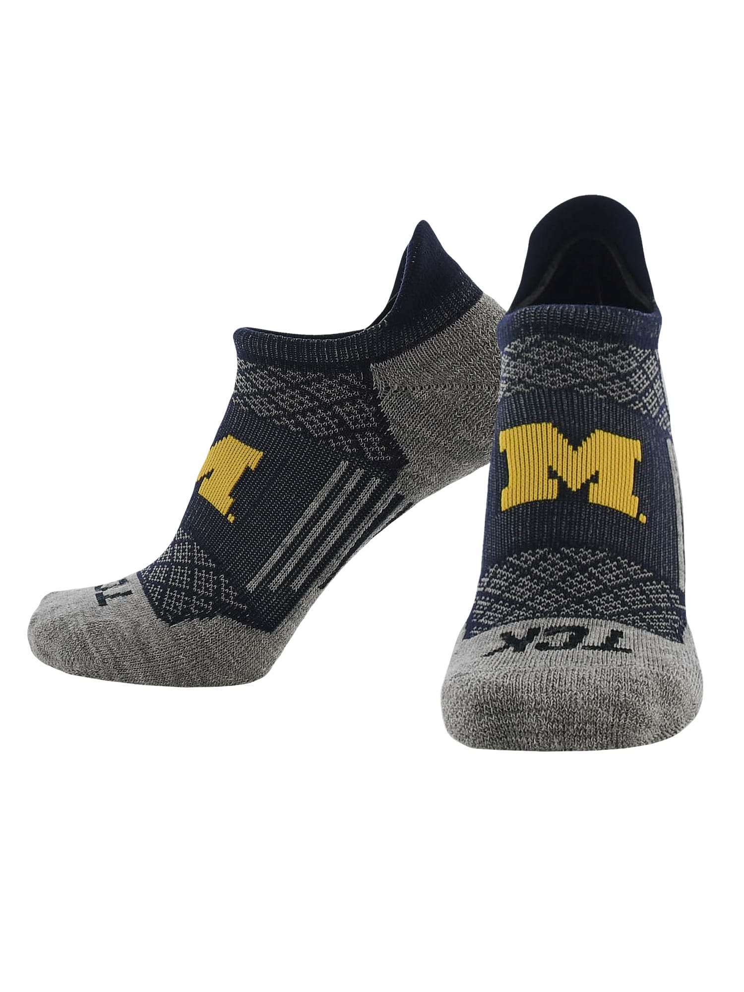 Michigan Wolverines No Show Tour Socks