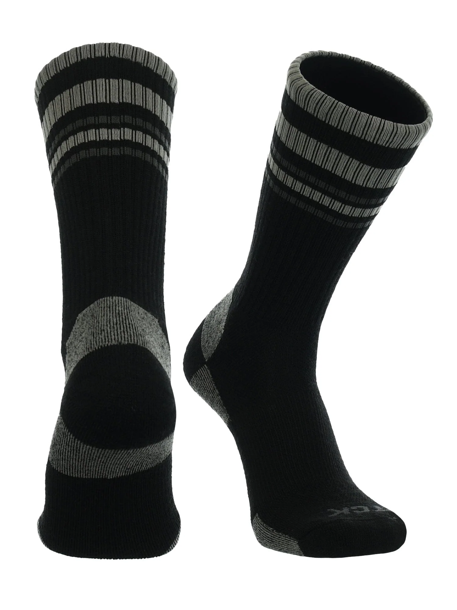 Striped Merino Wool Hiking Socks For Men & Women - Image 11